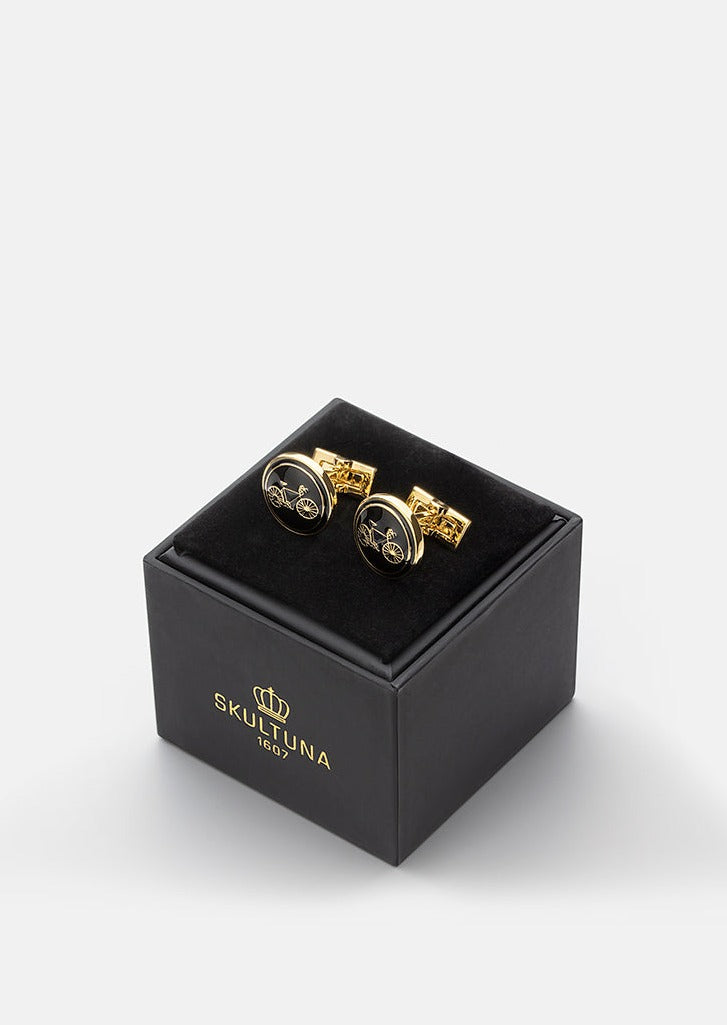 Cufflinks - Gold plated - Themocracy — Skultuna 2