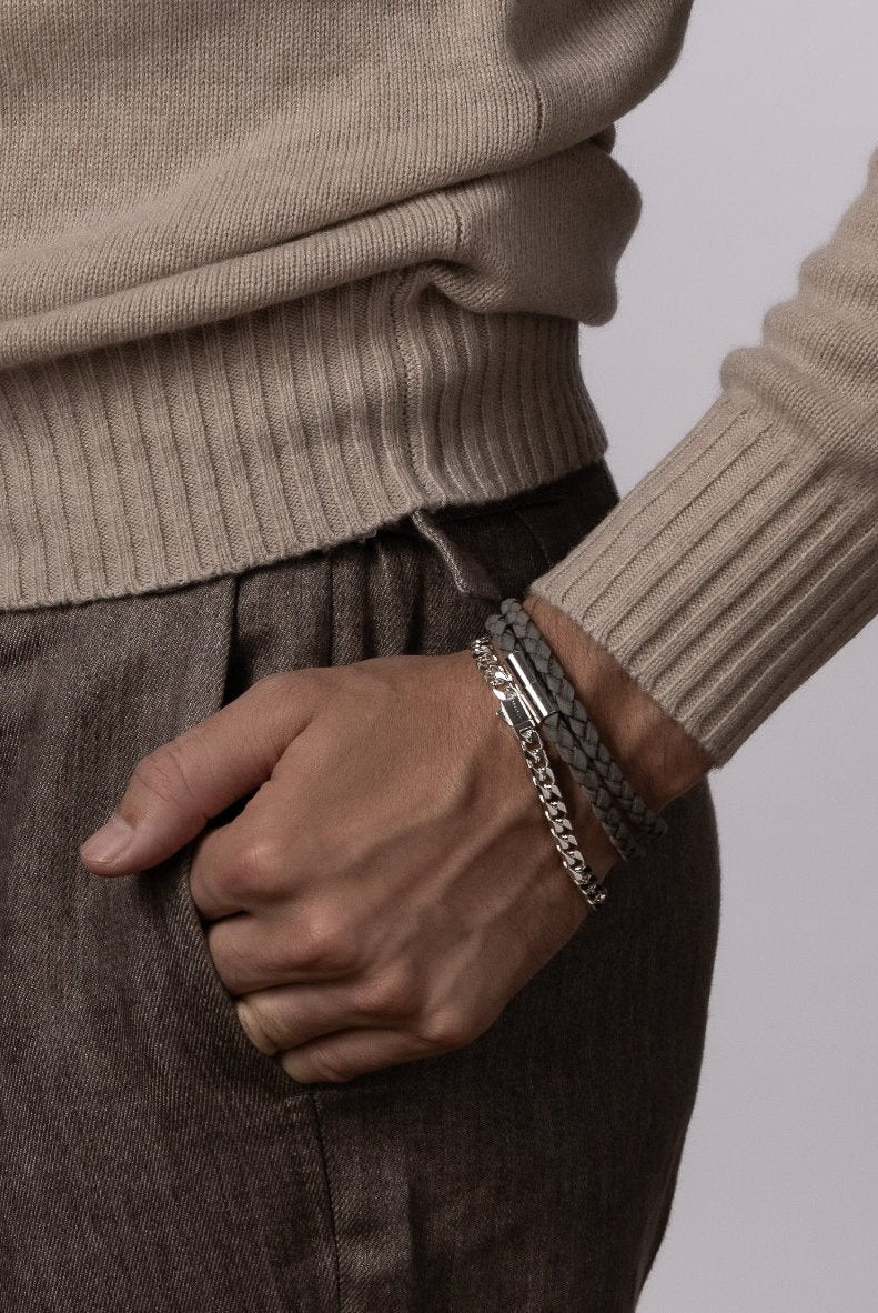 Bracelet Suede - Grey — Skultuna 5