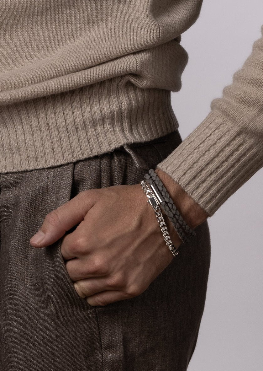 Bracelet Suede - Grey — Skultuna 5