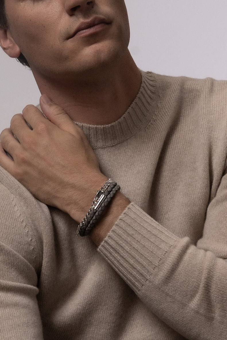 Bracelet Suede - Grey — Skultuna 2