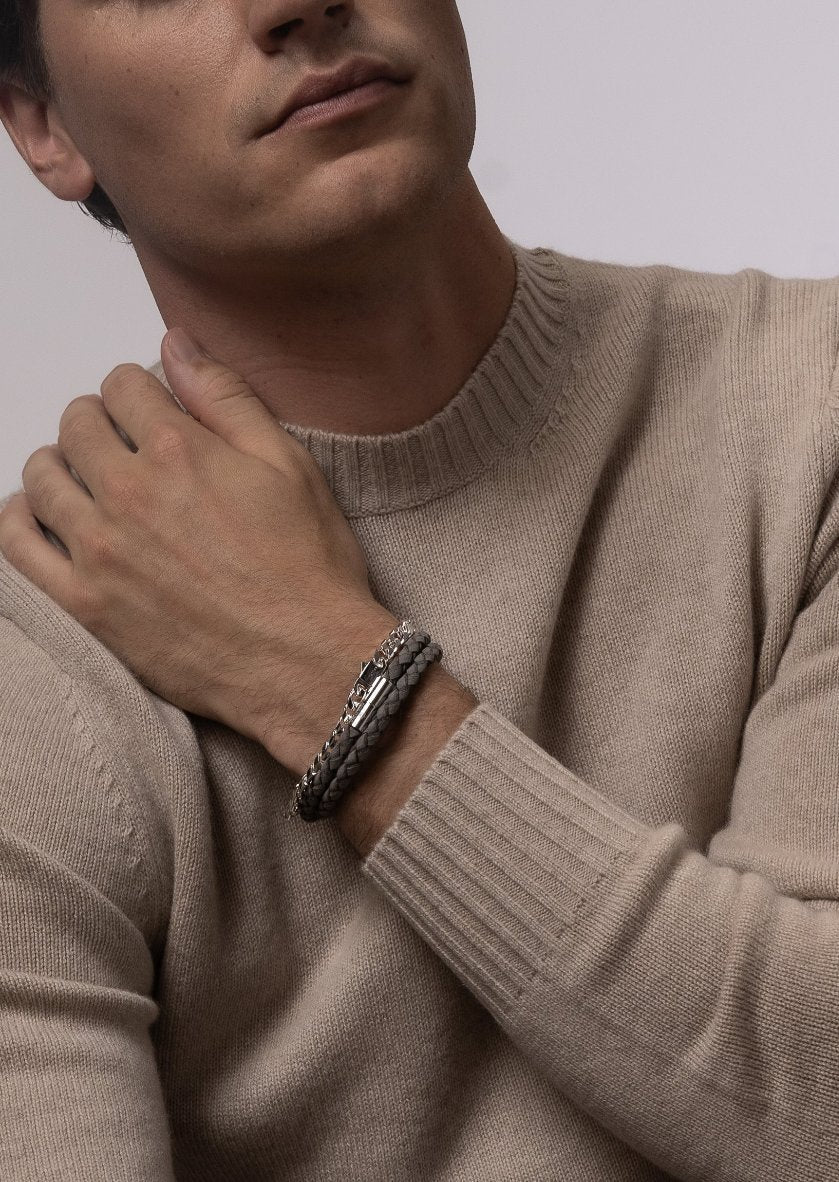 Bracelet Suede - Grey — Skultuna 2