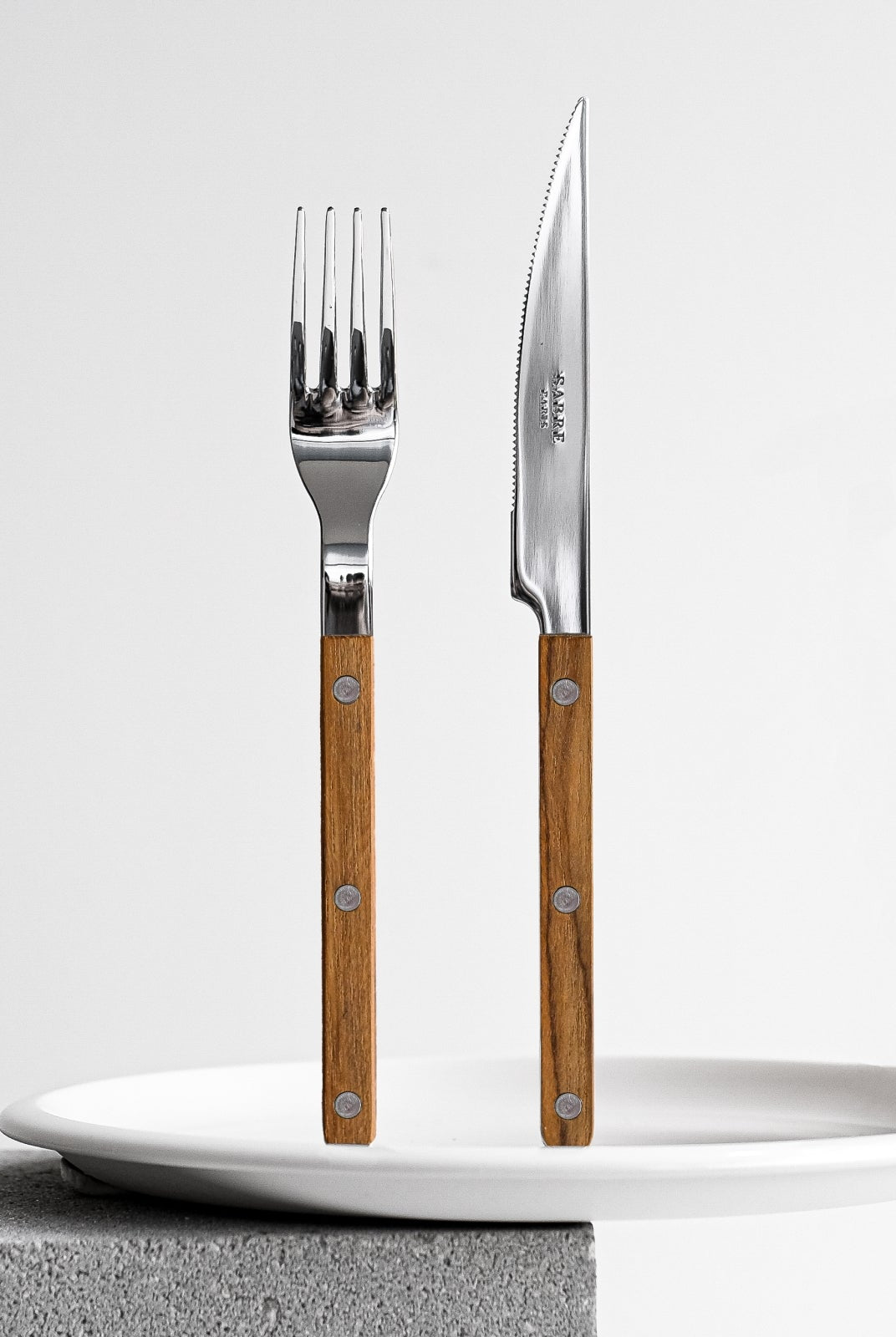 Cutlery Set of 4 pieces - Bistrot Teak