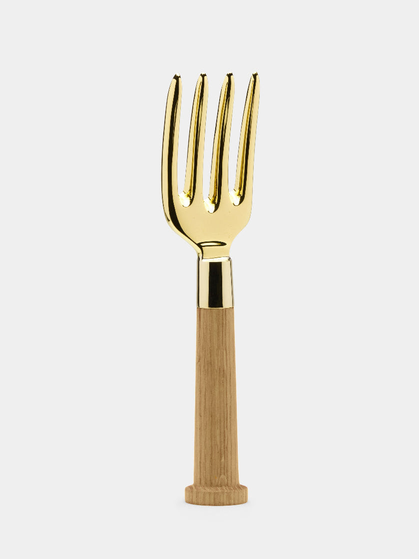 Nurture Hand Fork - Brass Oak - Cigale & Fourmi