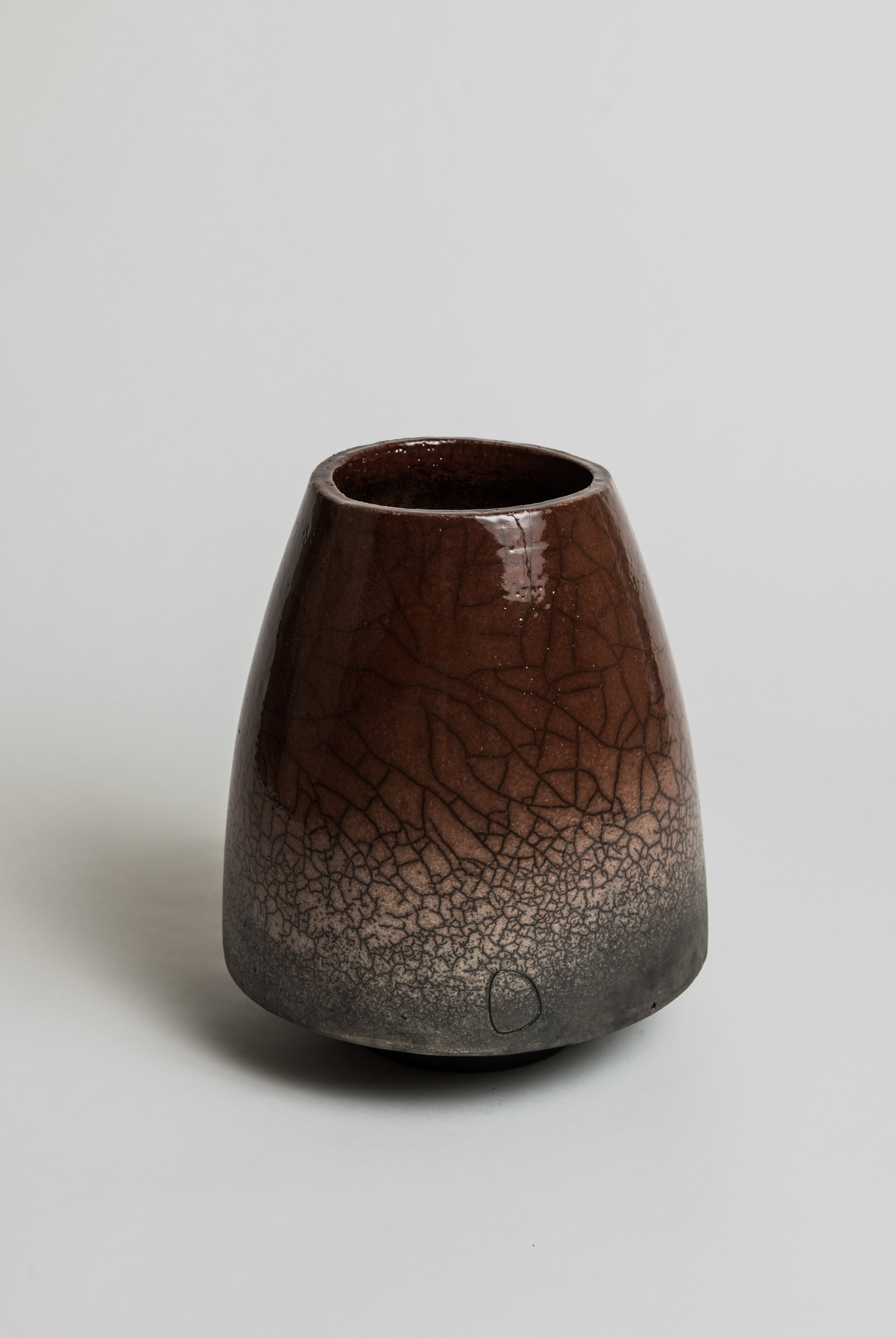 Caracas Raku Pot - Brick - Cigale & Fourmi