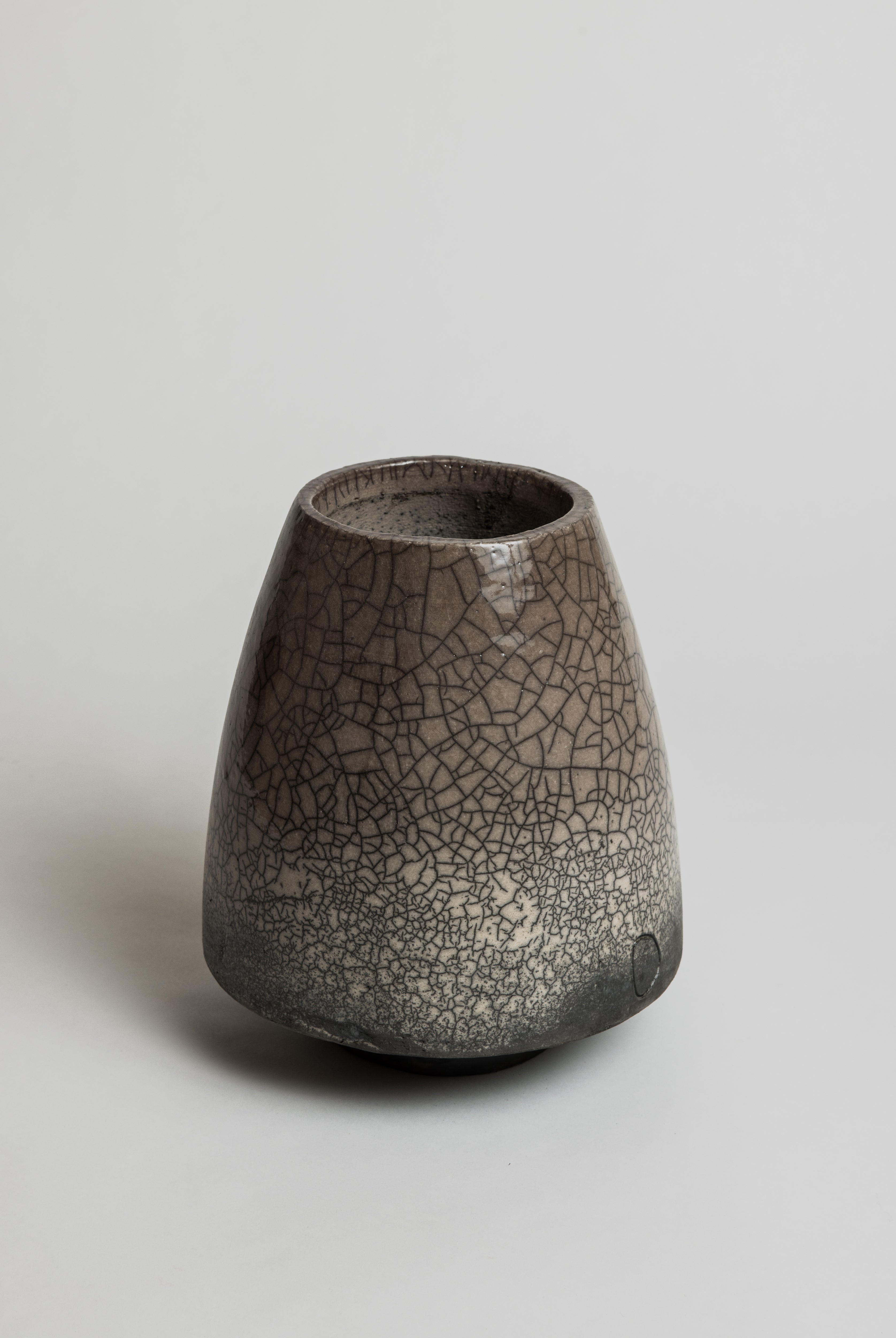 Caracas Raku Pot - Aubergine - Cigale & Fourmi