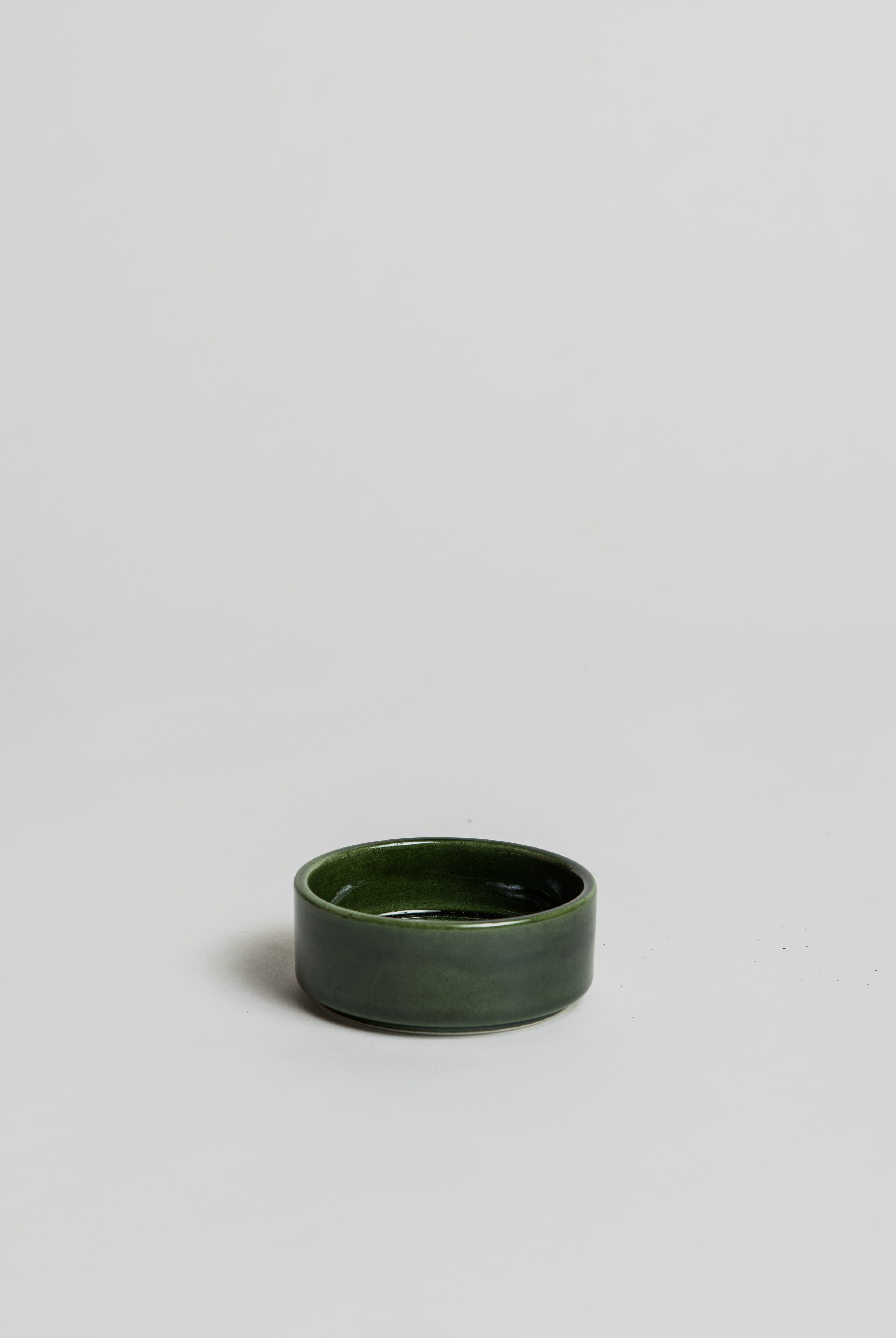 The Hoff Saucer - Glazed Emerald Green - Cigale & Fourmi