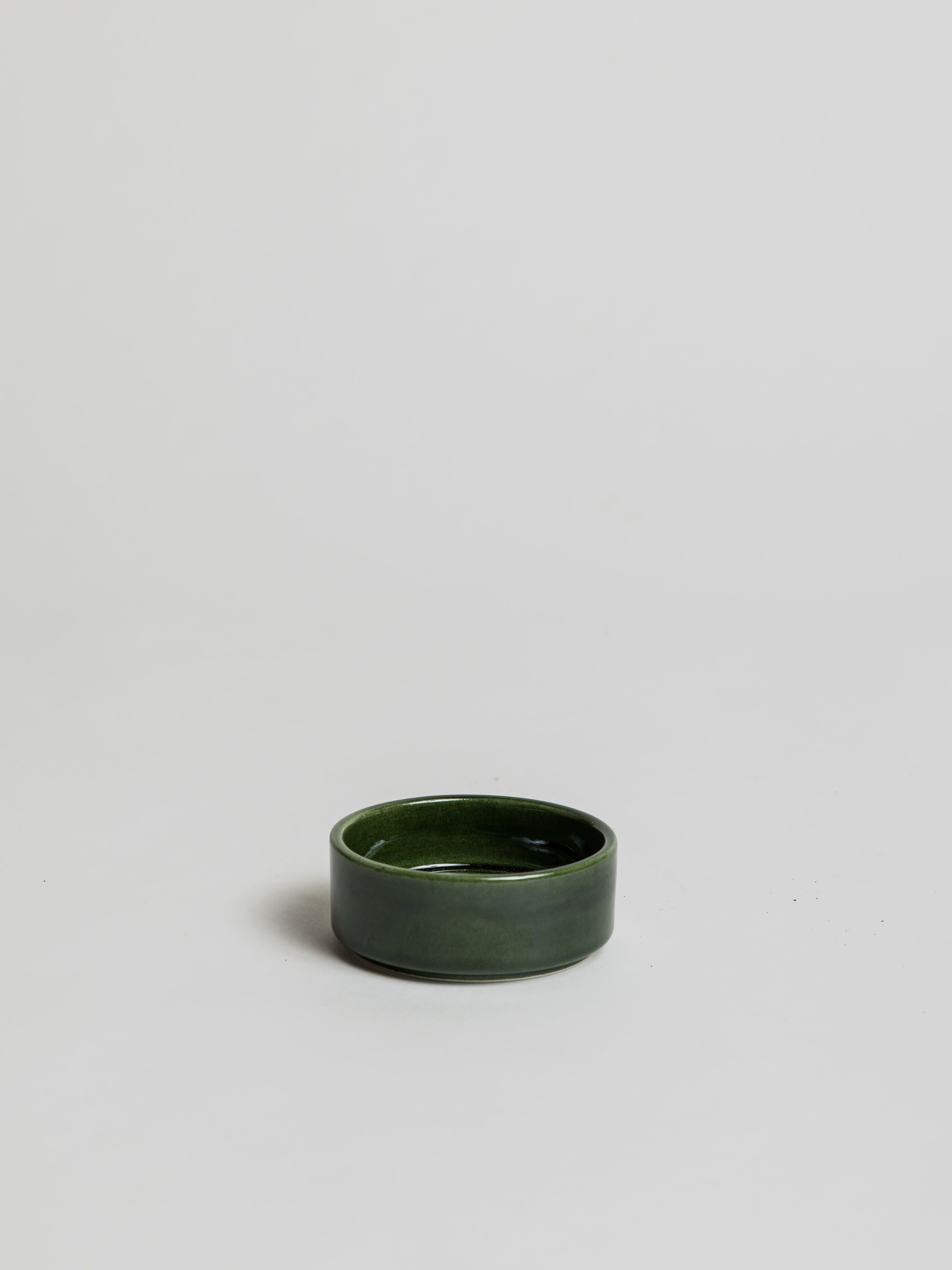 The Hoff Saucer - Glazed Emerald Green - Cigale & Fourmi