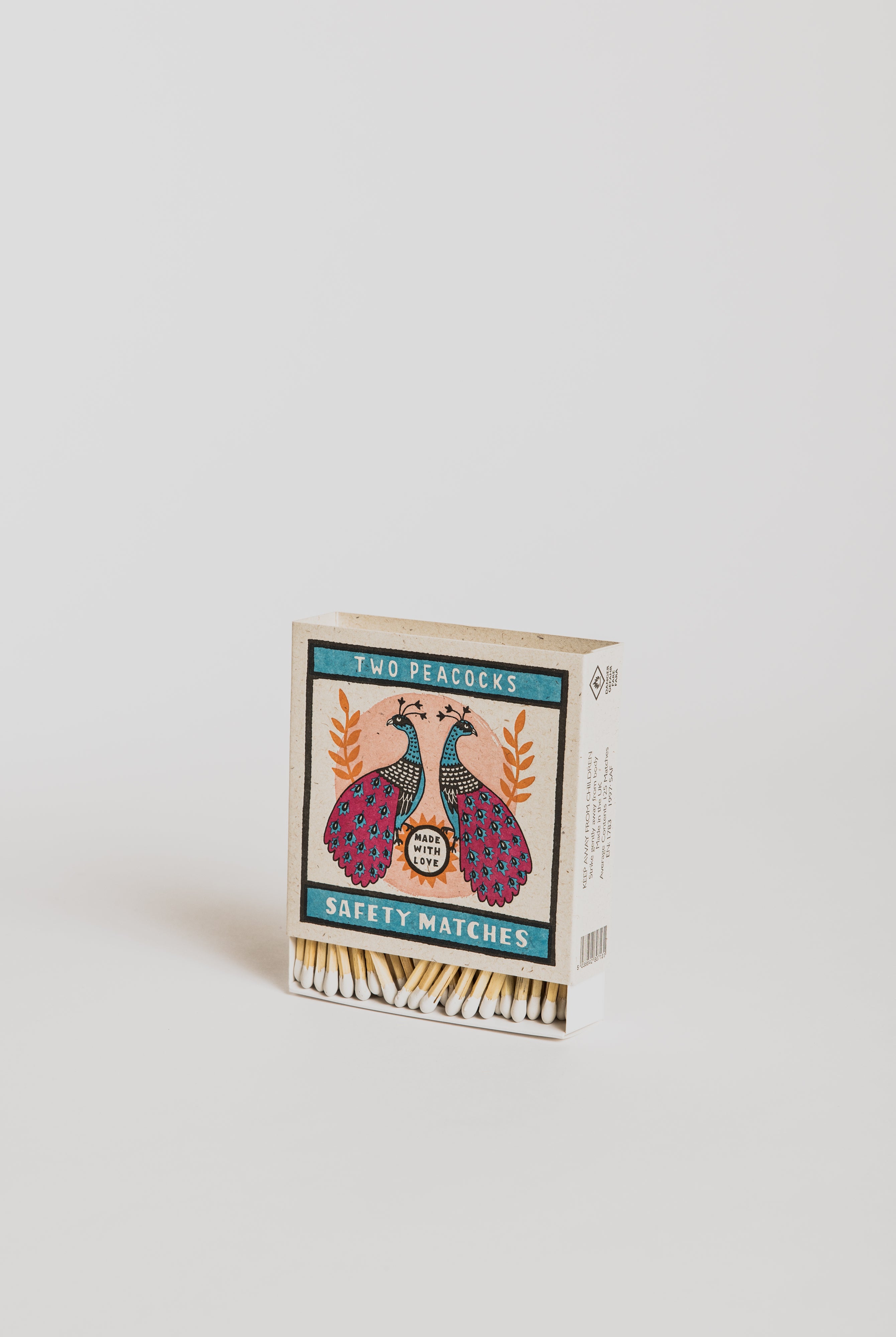 Luxury Matches - Two Peacocks - Cigale & Fourmi