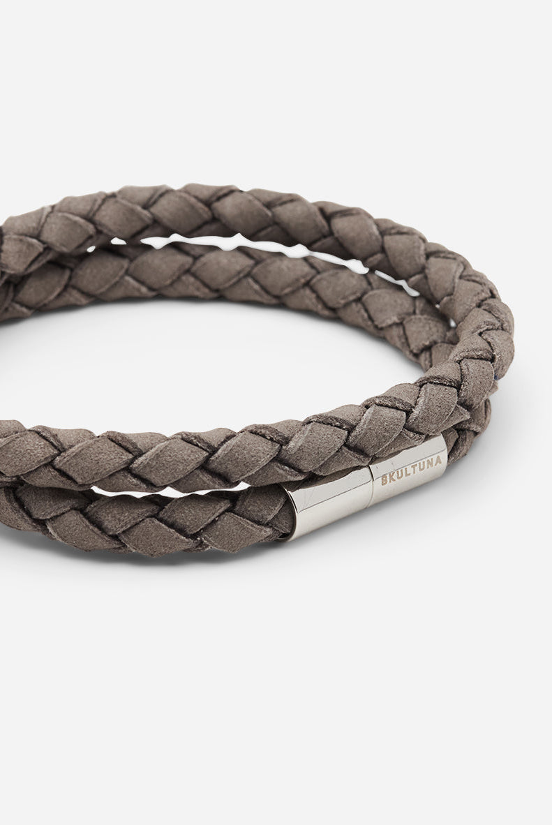 Bracelet Suede - Grey — Skultuna 3