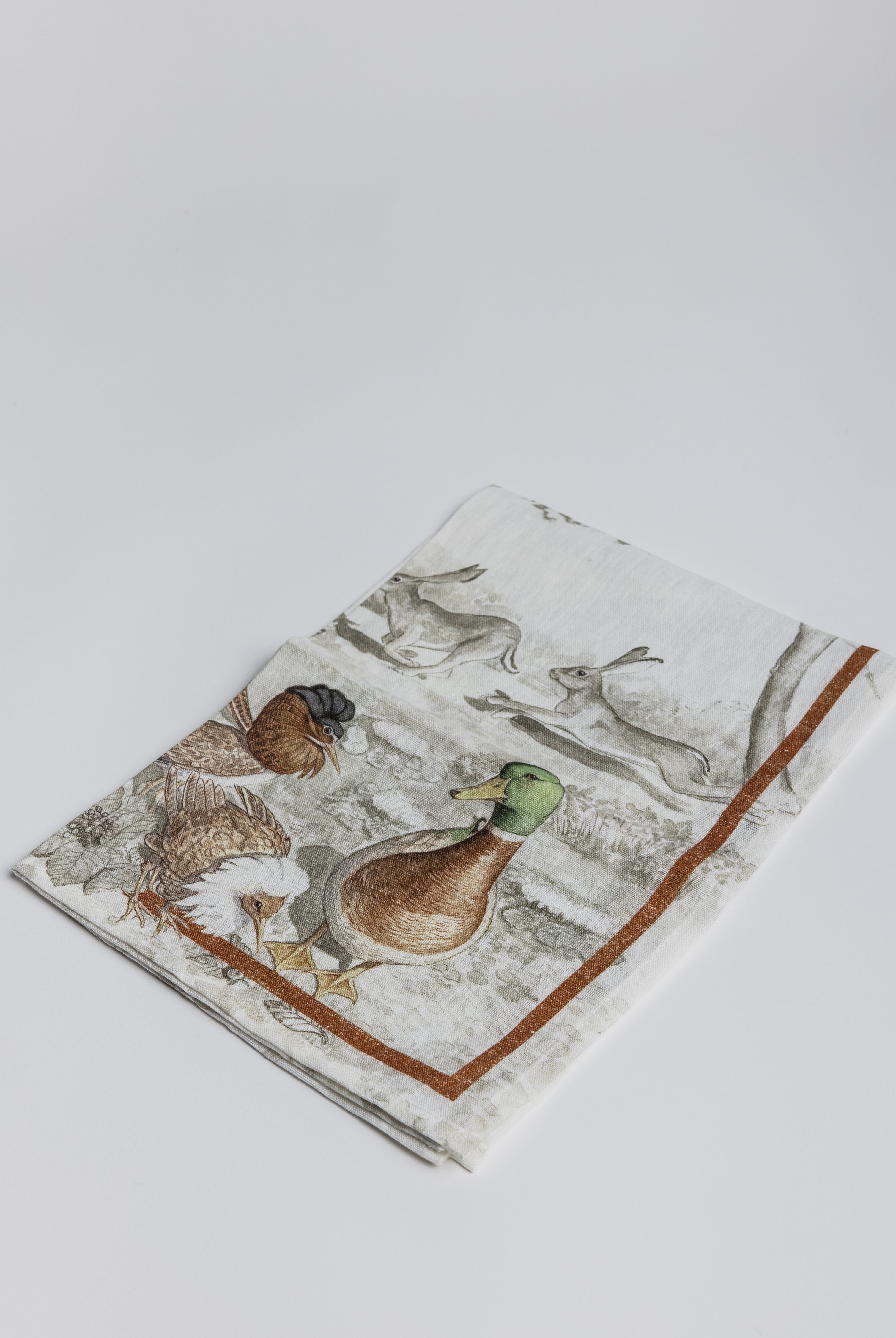 Kitchen Towel - Norma Fagiano/ Pheasant - Cigale & Fourmi