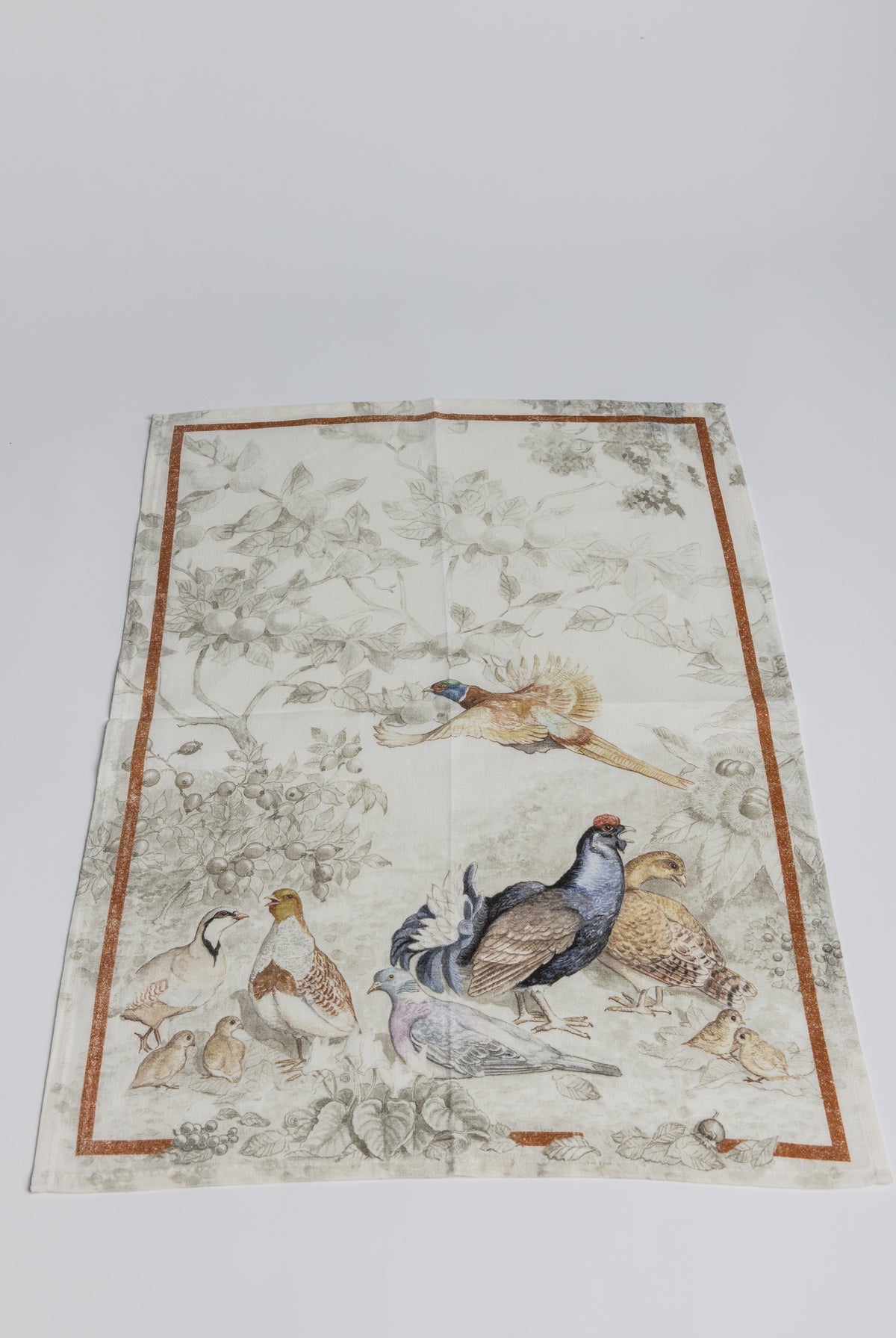 Kitchen Towel - Norma Cedrone / Fowl - Cigale & Fourmi