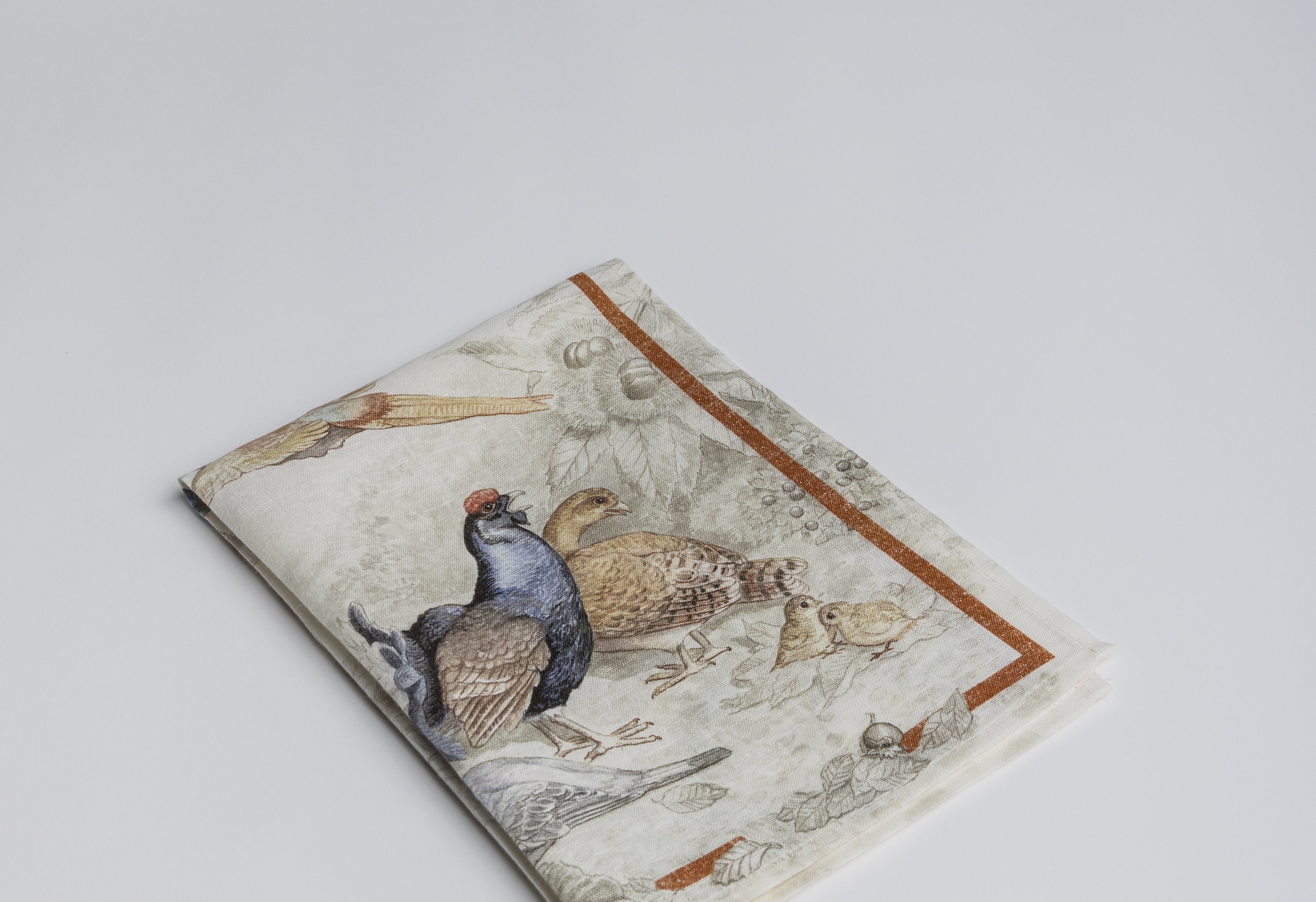 Kitchen Towel - Norma Cedrone / Fowl - Cigale & Fourmi
