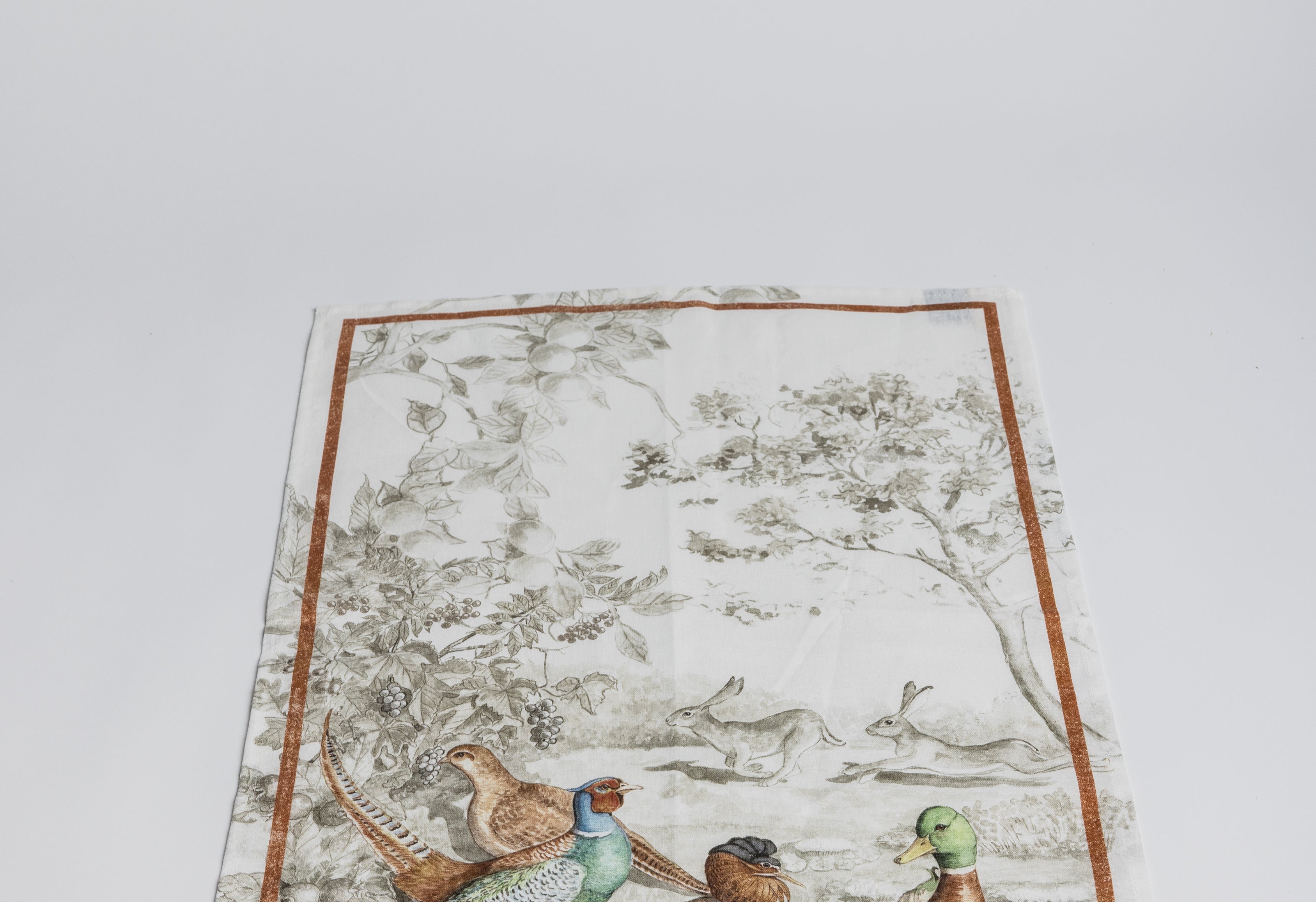Kitchen Towel - Norma Fagiano/ Pheasant - Cigale & Fourmi