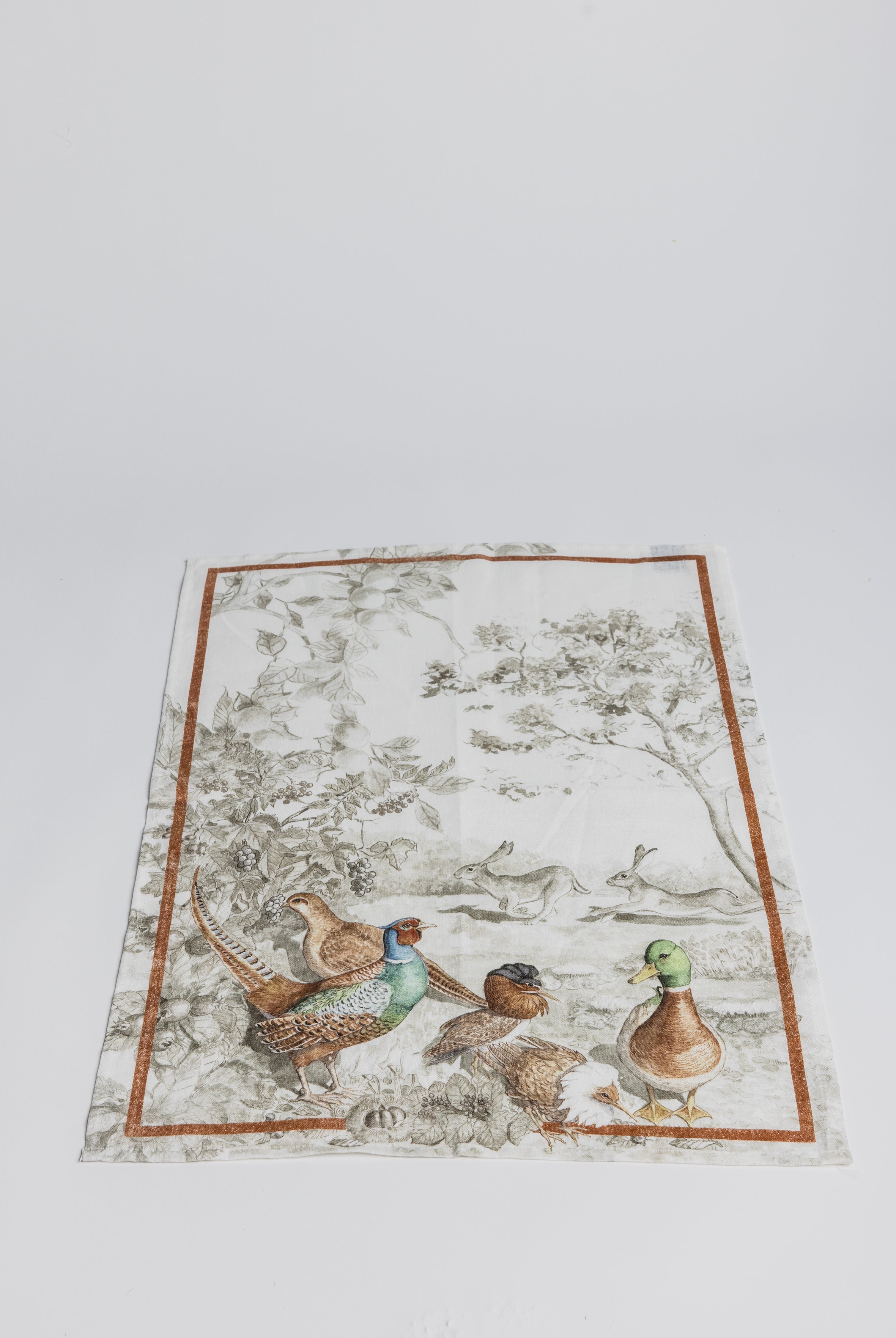 Kitchen Towel - Norma Fagiano/ Pheasant - Cigale & Fourmi