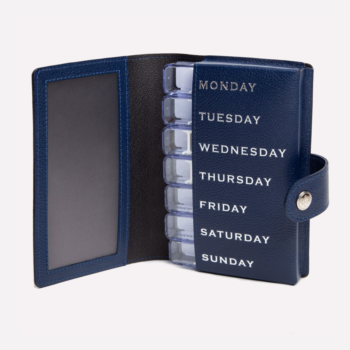 Capra Pill Case — Marine Blue
