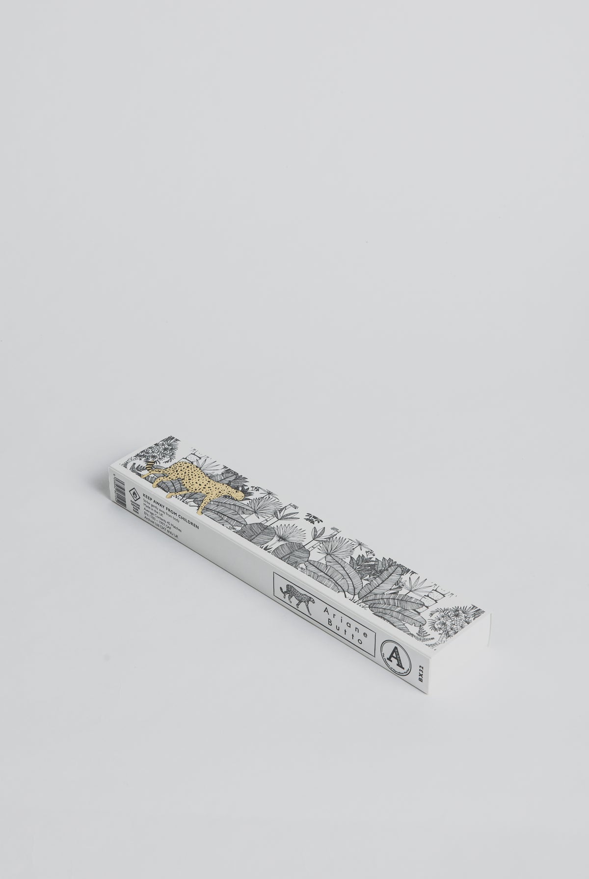 Luxury Matches - Long - Cheetah in White Jungle - Cigale & Fourmi