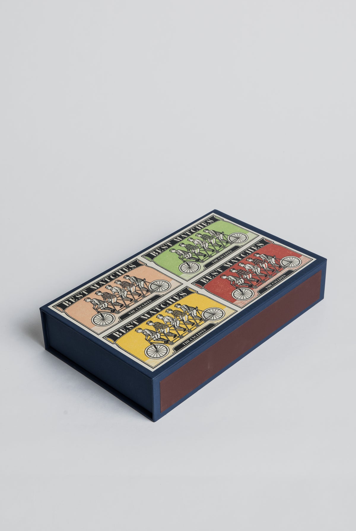 Luxury Matches/ Large - The Cyclists - Cigale & Fourmi