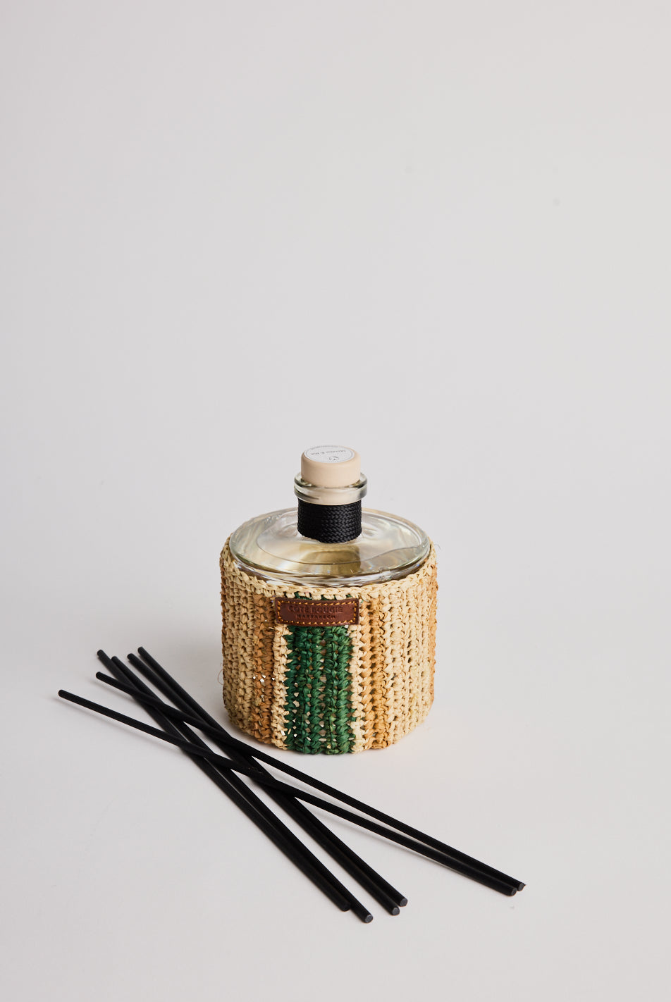 Fragrance Diffuser - Raphia Cuir Maya Menthe & The - Cigale & Fourmi