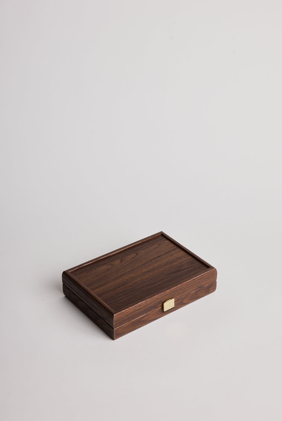 Domino Set in Dark brown Wooden Case - Cigale & Fourmi
