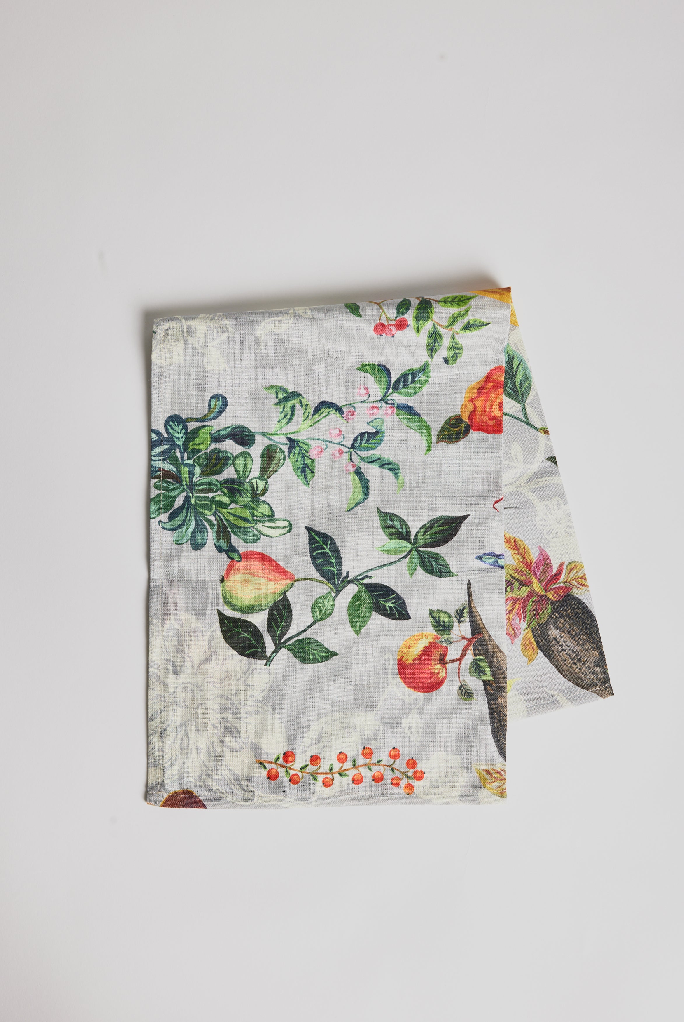 Tablecloth - Veggies/ light grey - Cigale & Fourmi