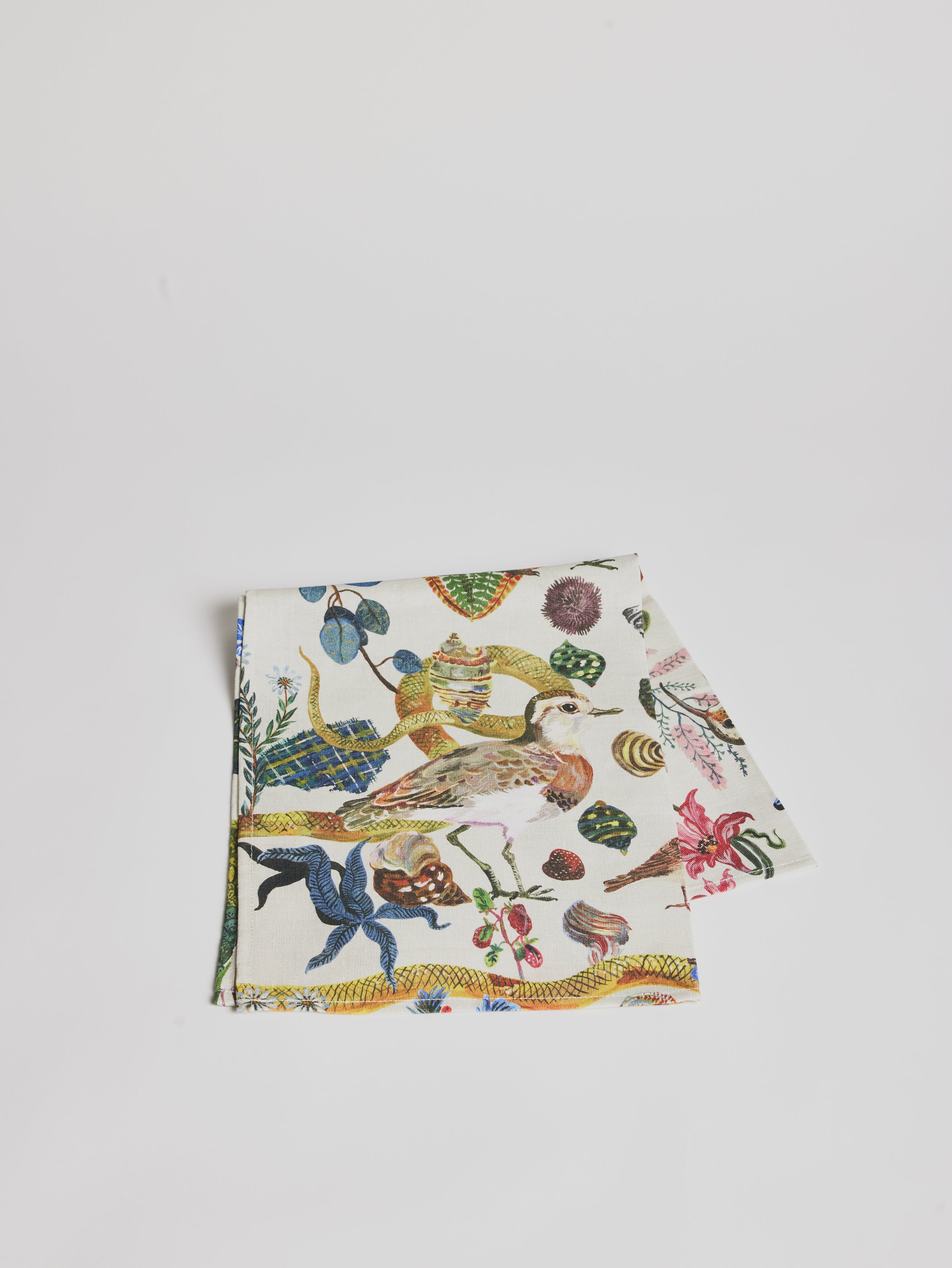 Tablecloth - Birds in the Dunes - Cigale & Fourmi