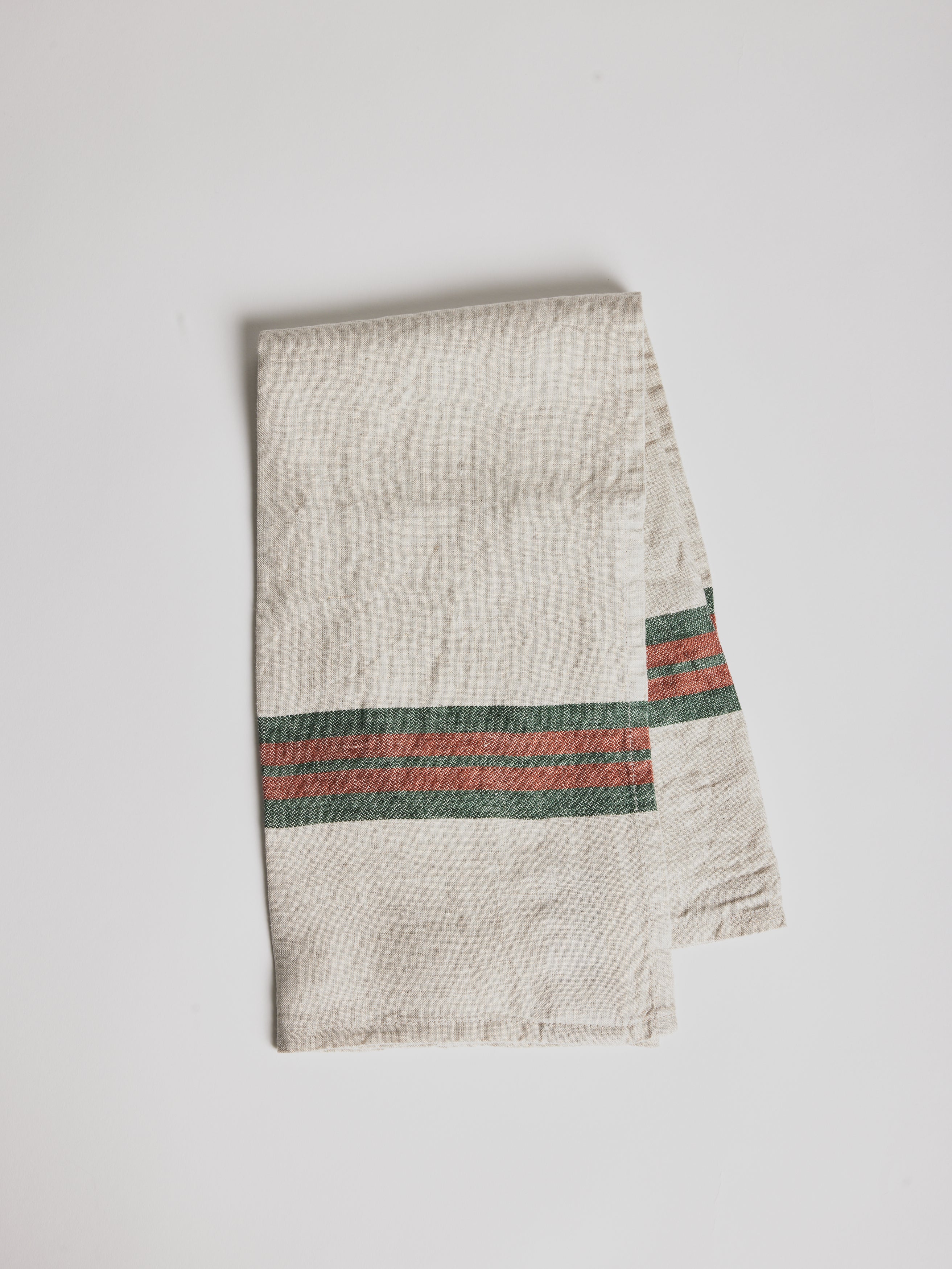 Kitchen Towel - Dock Green Stripe - Cigale & Fourmi
