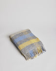 Woolen Blanket - Monte Carlo Multi Yellow - Cigale & Fourmi