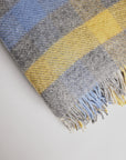 Woolen Blanket - Monte Carlo Multi Yellow - Cigale & Fourmi