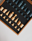 Chessboard - Turquoise Letherette - Cigale & Fourmi