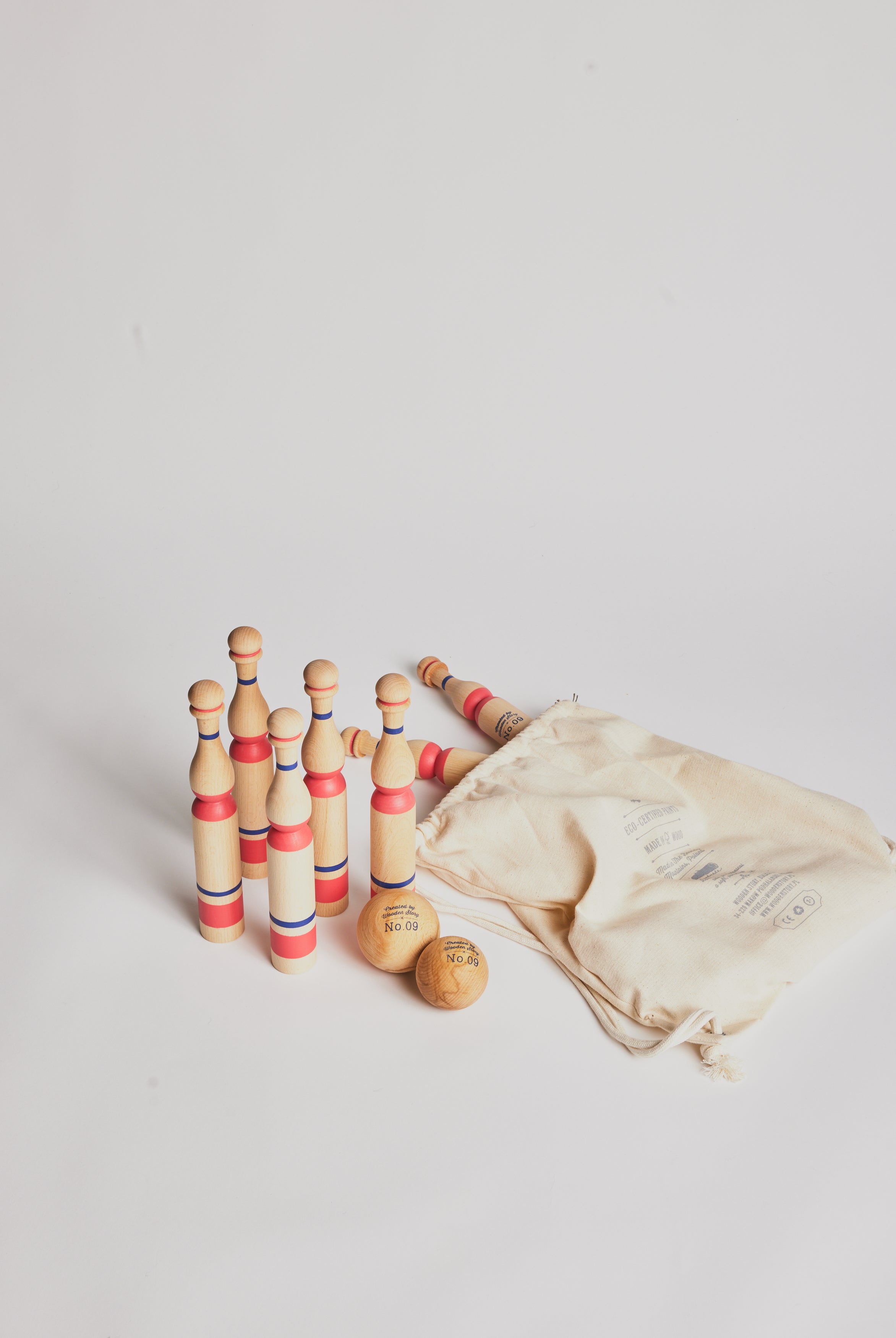 Bowling Set - Red - Cigale & Fourmi