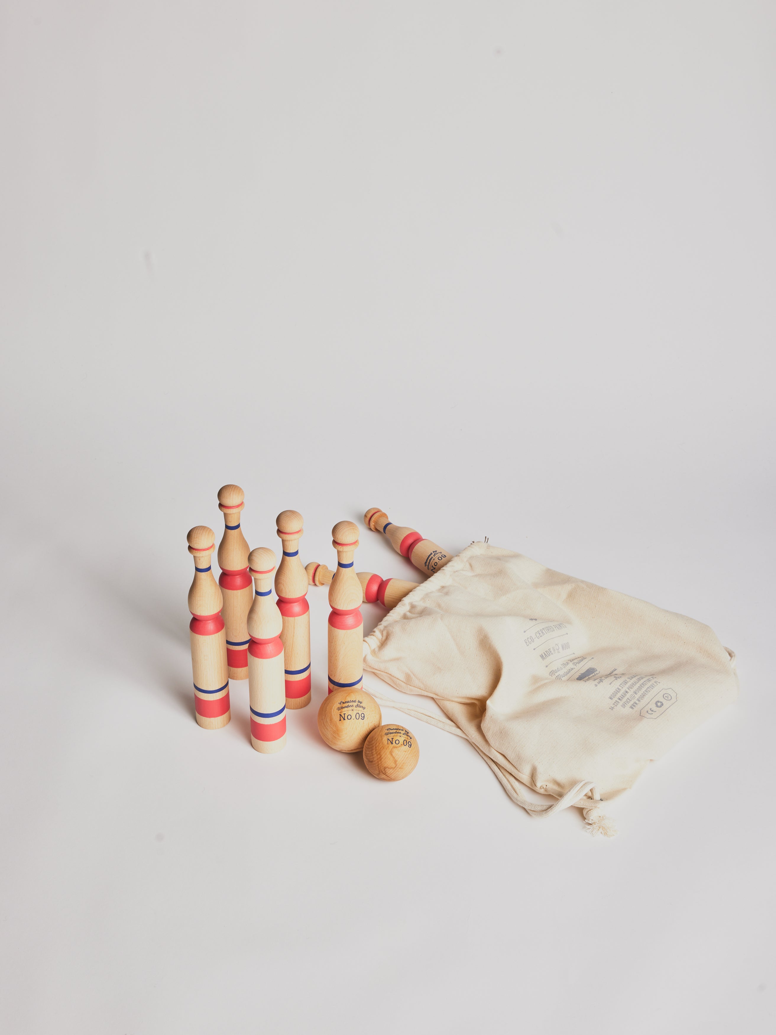 Bowling Set - Red - Cigale & Fourmi