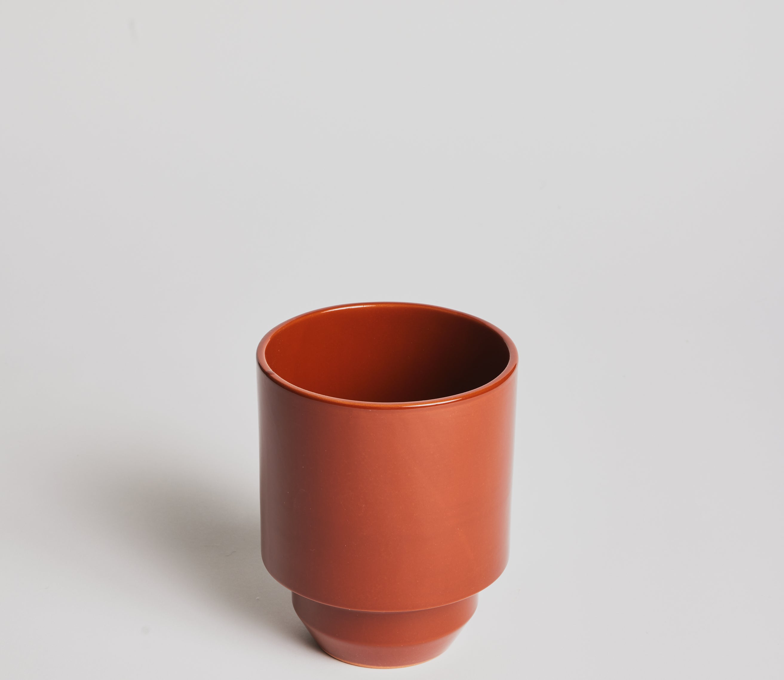 The Hoff Pot - Rusty Red Glazed - Cigale & Fourmi
