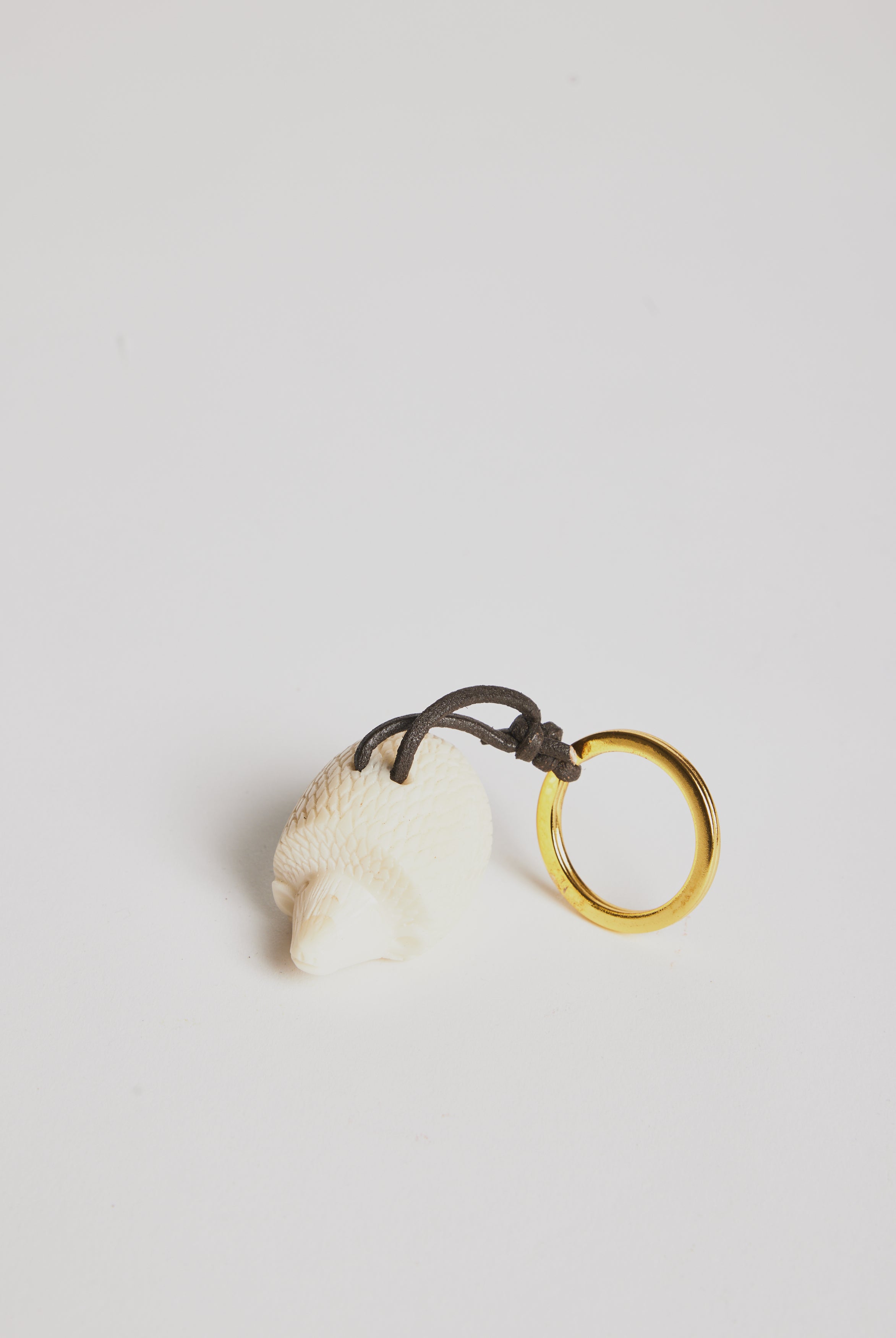 Keychain ECOivory- Porcupine - Cigale & Fourmi
