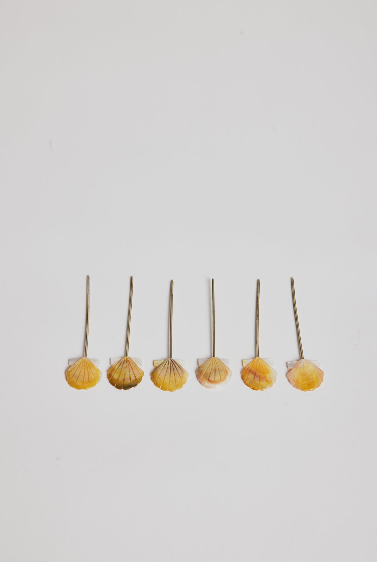 Hors d’ouvre Picks- Mother of Pearl White - Cigale & Fourmi