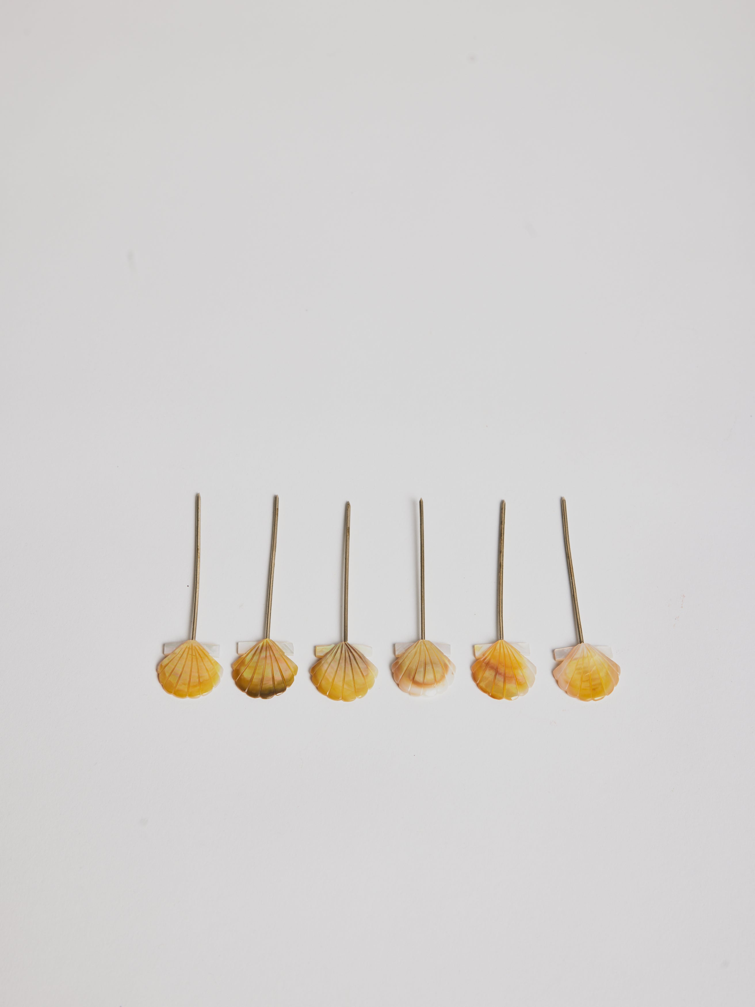 Hors d’ouvre Picks- Mother of Pearl White - Cigale & Fourmi