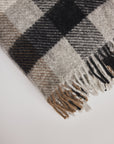 Woolen Blanket - Gotland Multi Grey - Cigale & Fourmi