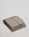 Mando Blanket / Throw - Medium Grey - Cigale & Fourmi