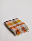 Woolen Blanket - Gotland Multi Yellow - Cigale & Fourmi