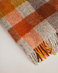 Woolen Blanket - Gotland Multi Yellow - Cigale & Fourmi