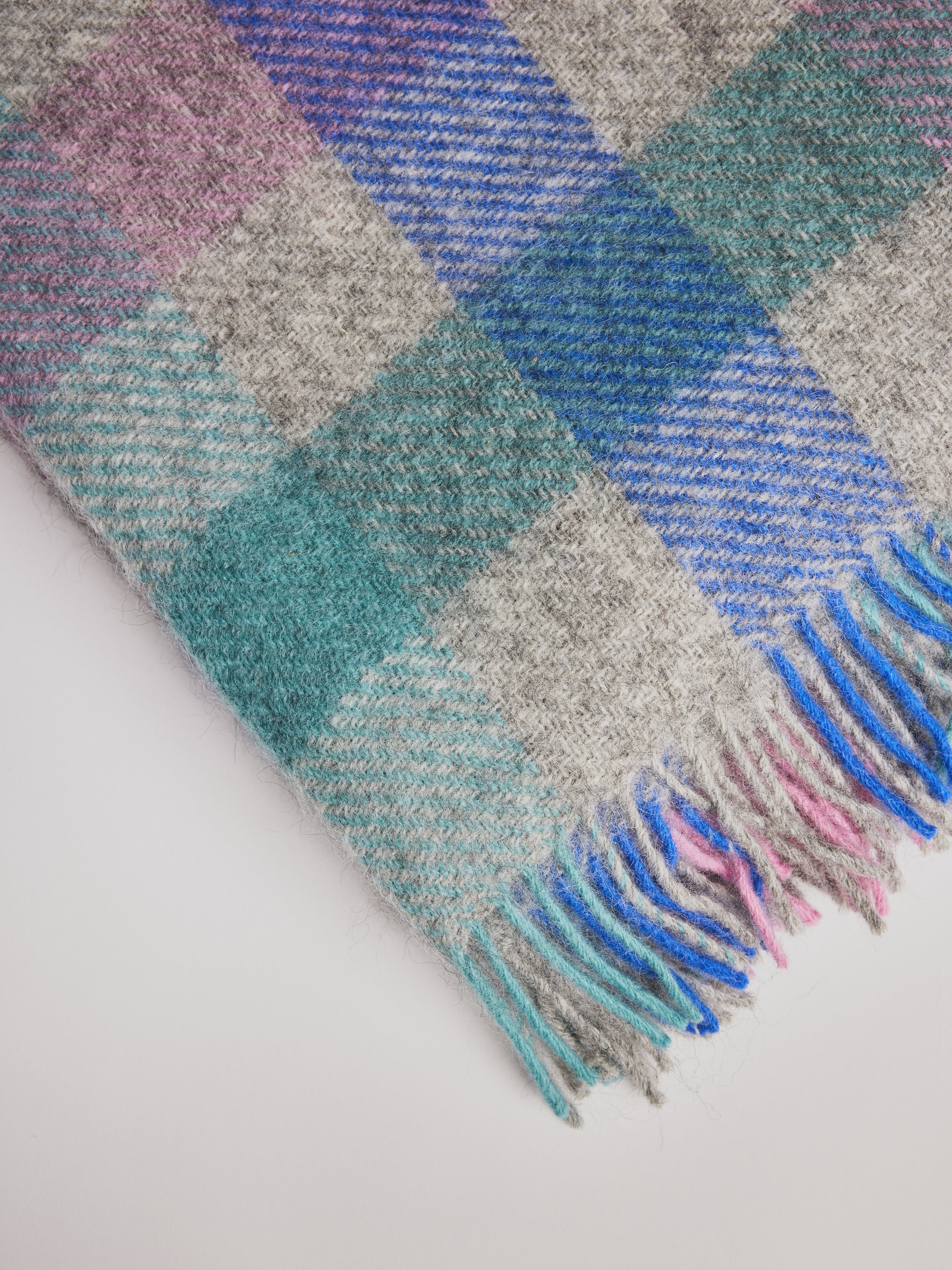 Woolen Blanket - Gotland Multi Pastel - Cigale & Fourmi
