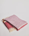 Woolen Blanket - Gotland Stripe Cerise - Cigale & Fourmi