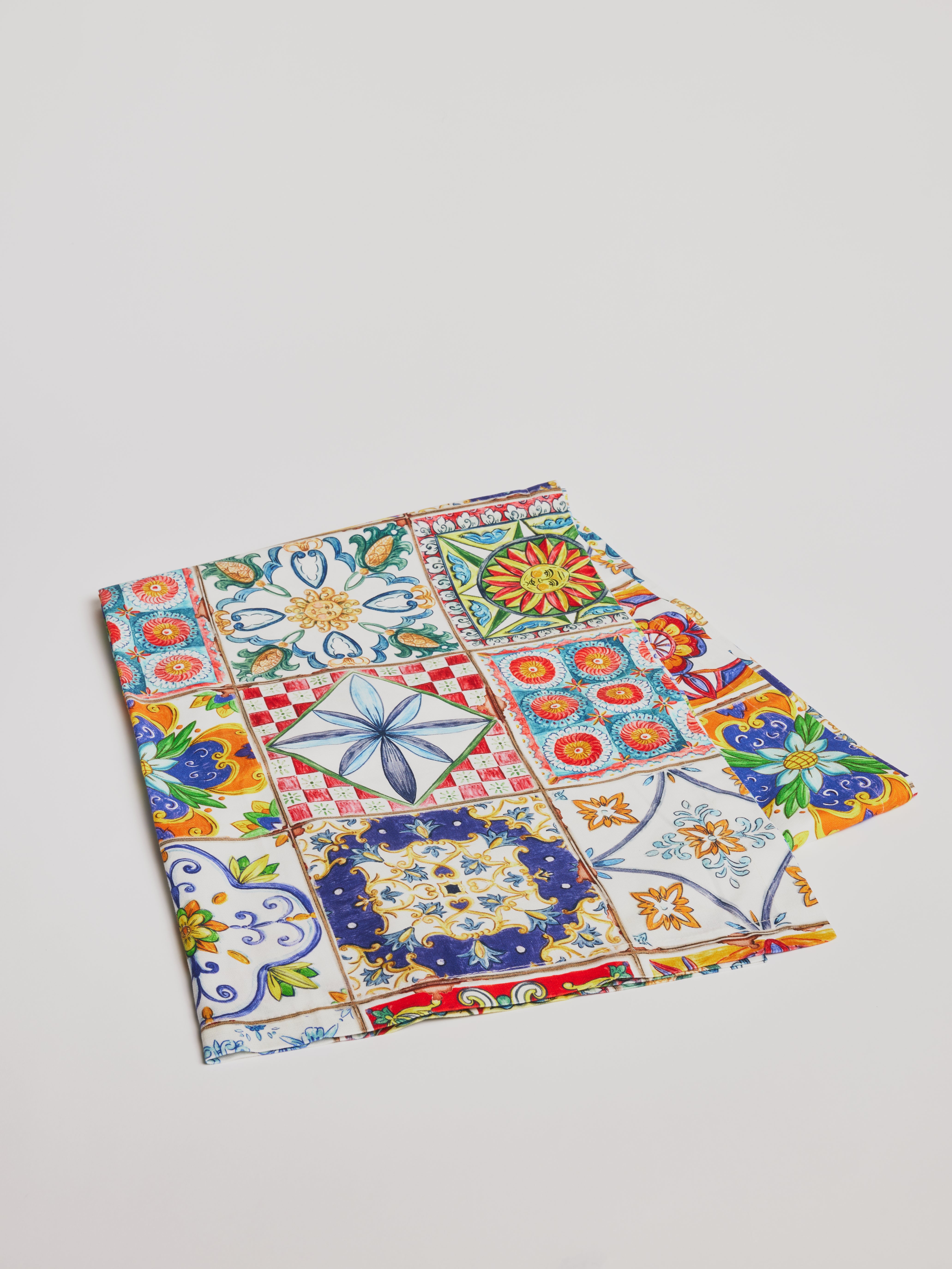 Tablecloth - Camastra Bianco Naturale - Cigale & Fourmi