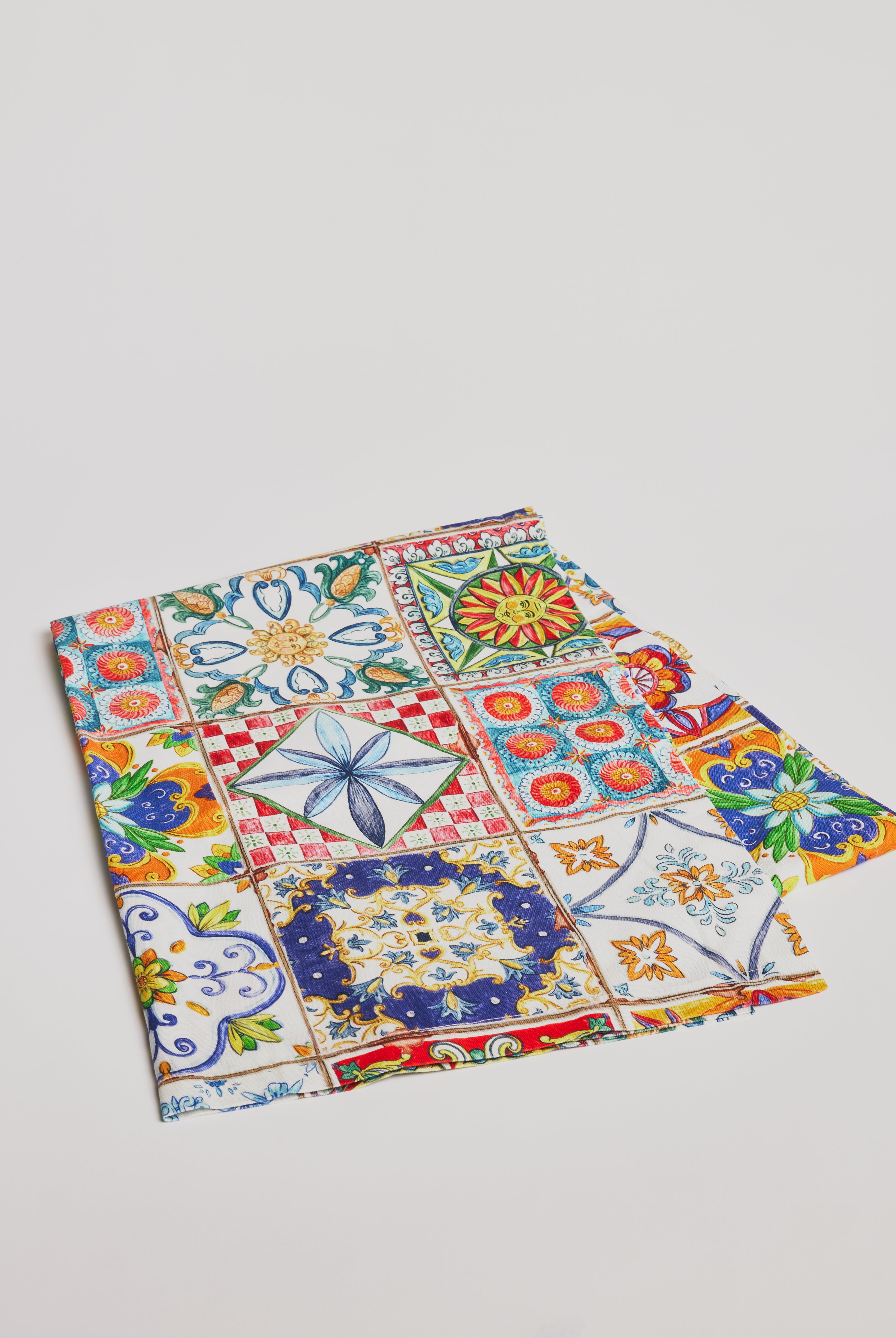 Tablecloth - Camastra Bianco Naturale - Cigale & Fourmi