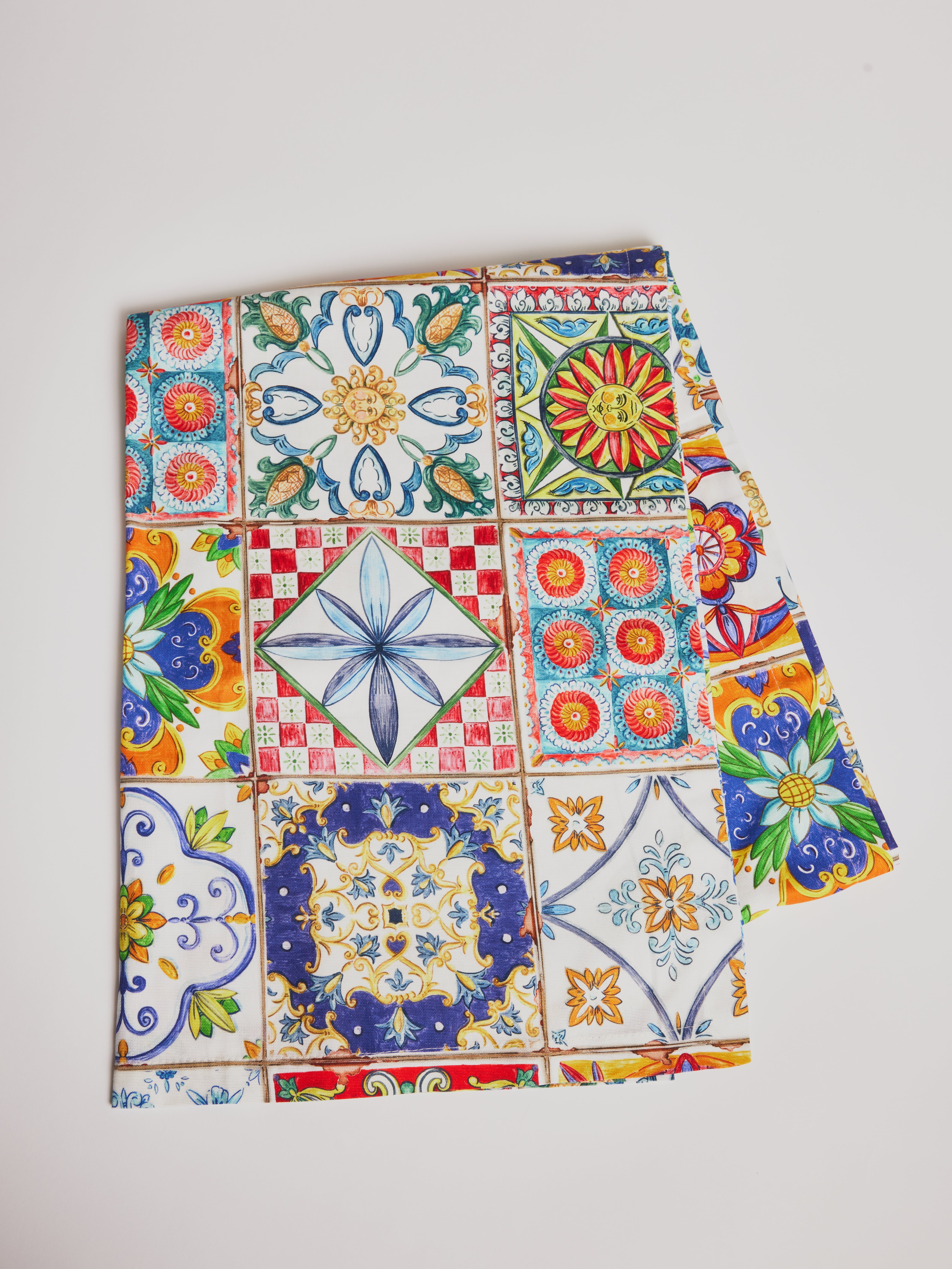 Tablecloth - Camastra Bianco Naturale - Cigale & Fourmi