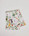 Tablecloth - Veggies Mauve Square White - Cigale &  Fourmi