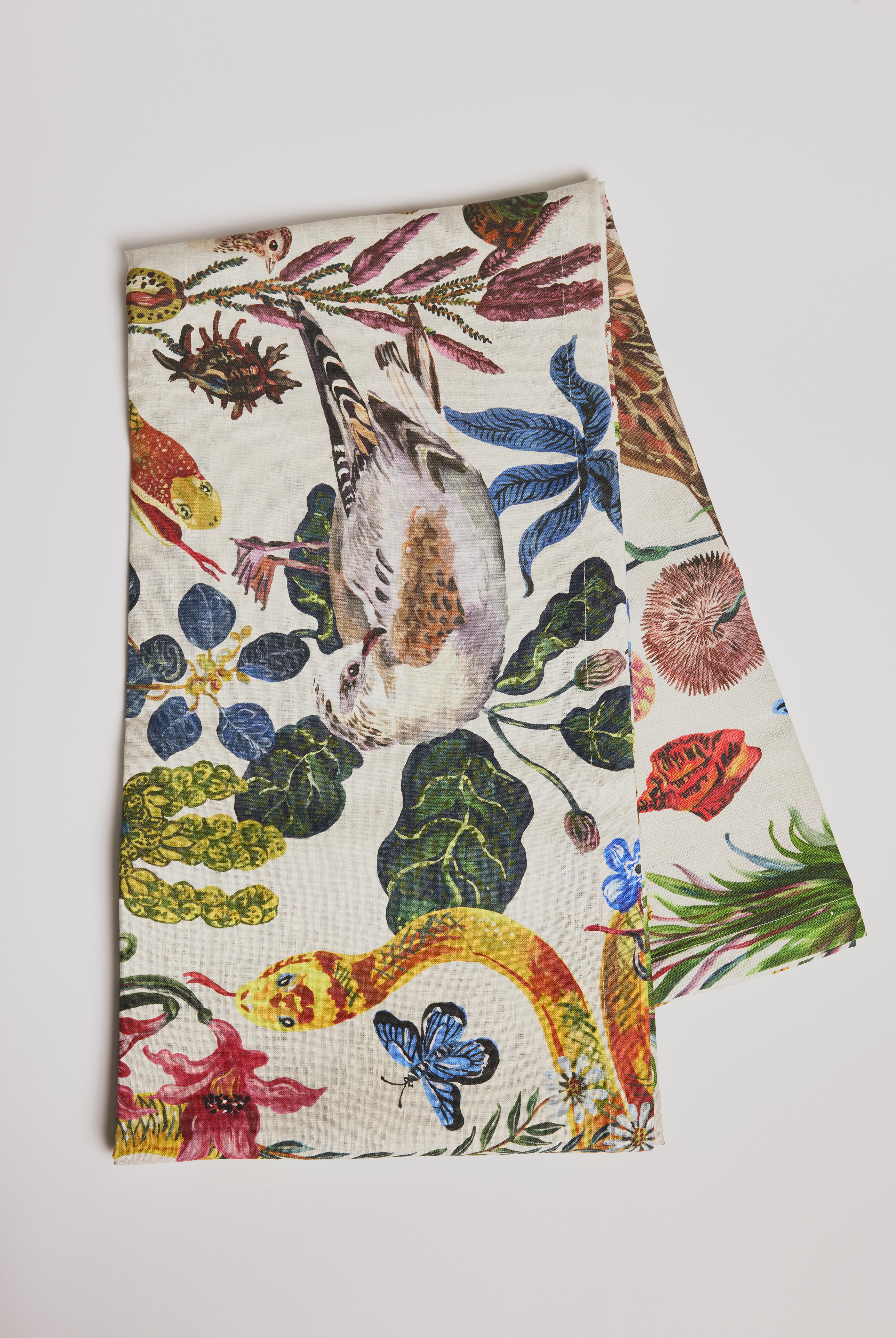 Tablecloth - Birds in the Dunes - Cigale & Fourmi