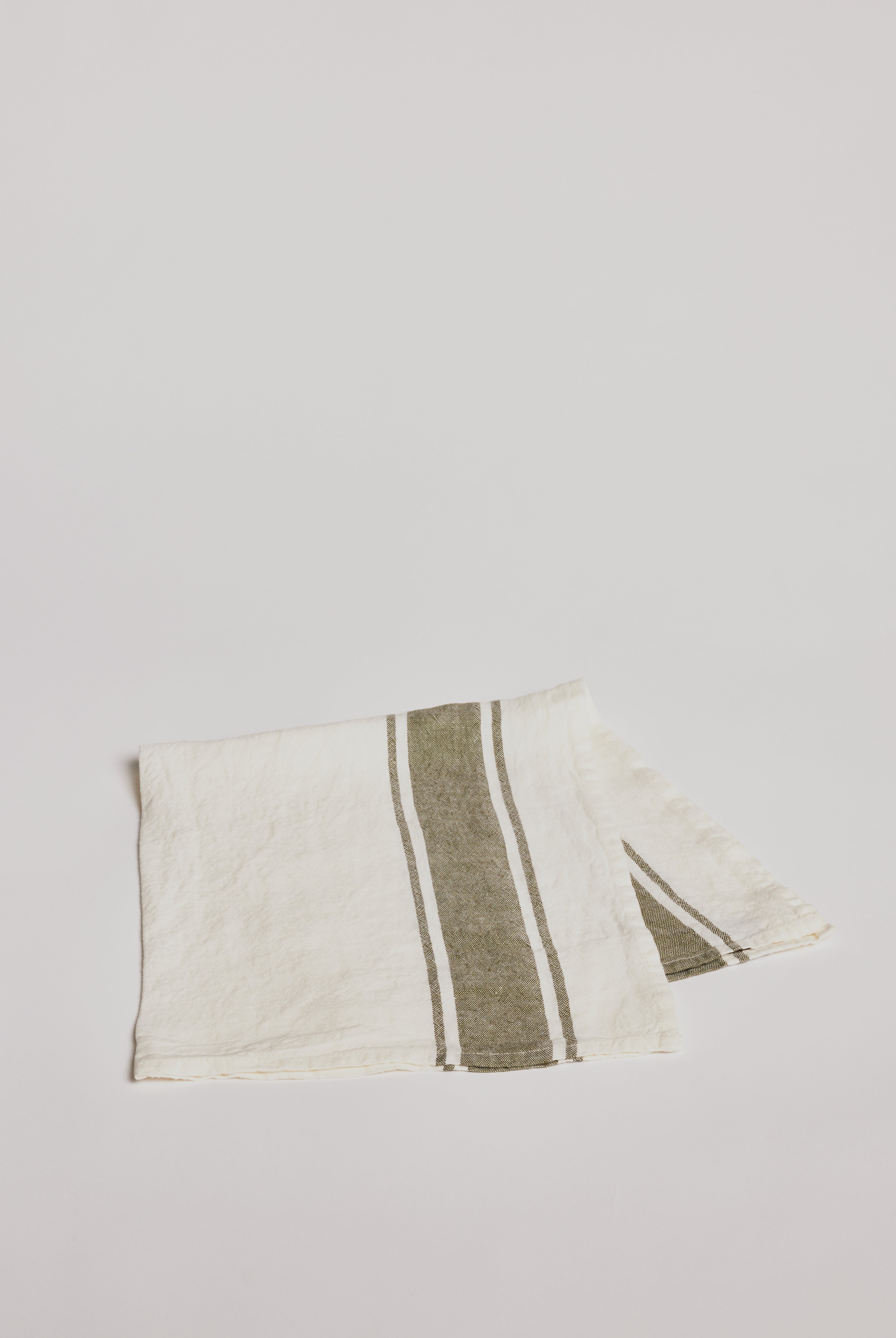 Kitchen Towel - Vecchi Tempi Green - Cigale & Fourmi