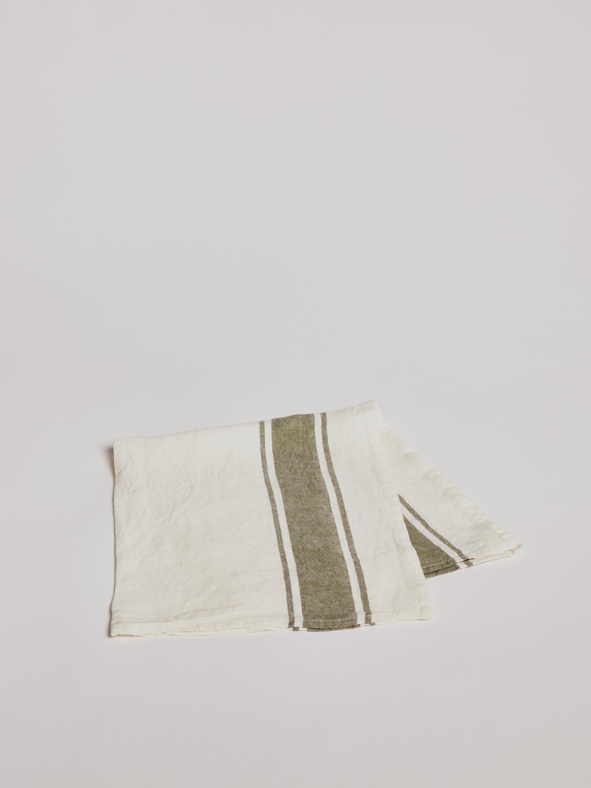 Kitchen Towel - Vecchi Tempi Green - Cigale &  Fourmi
