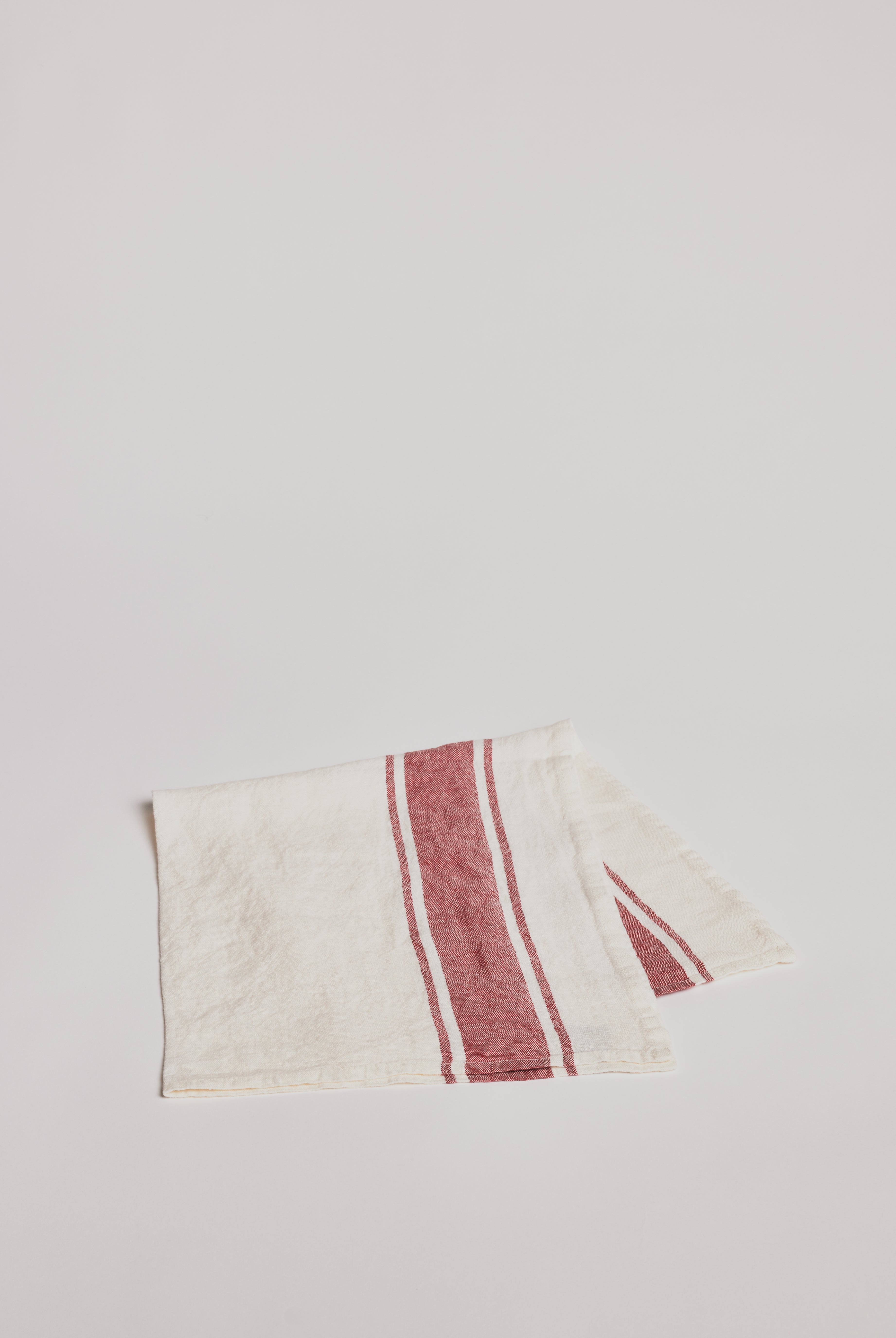 Kitchen Towel - Vecchi Tempi Red - Cigale & Fourmi