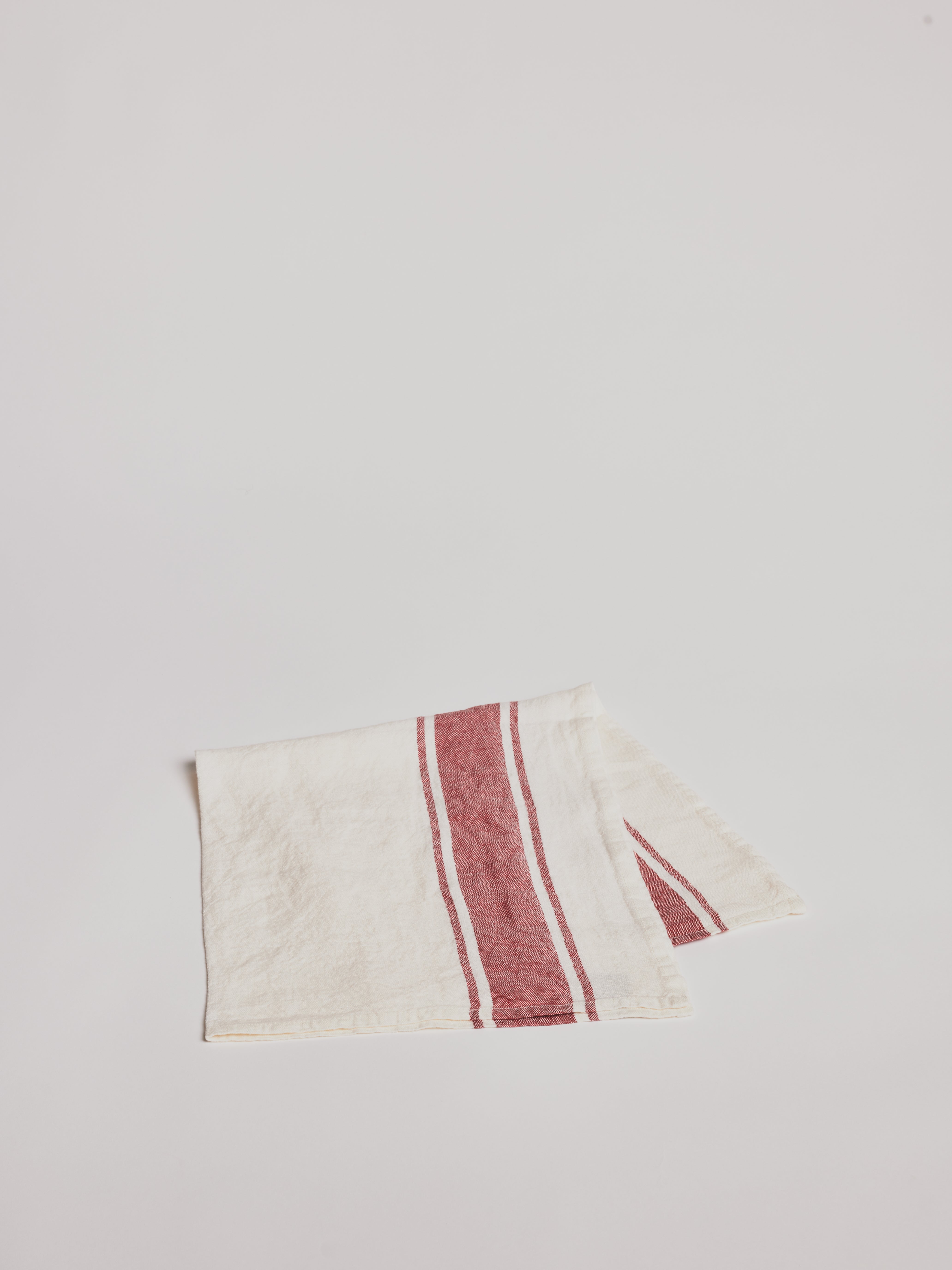 Kitchen Towel - Vecchi Tempi Red - Cigale & Fourmi